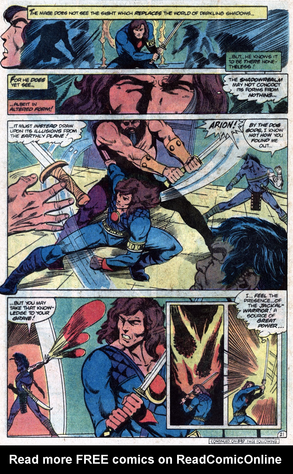 Read online Arion, Lord of Atlantis comic -  Issue #12 - 23