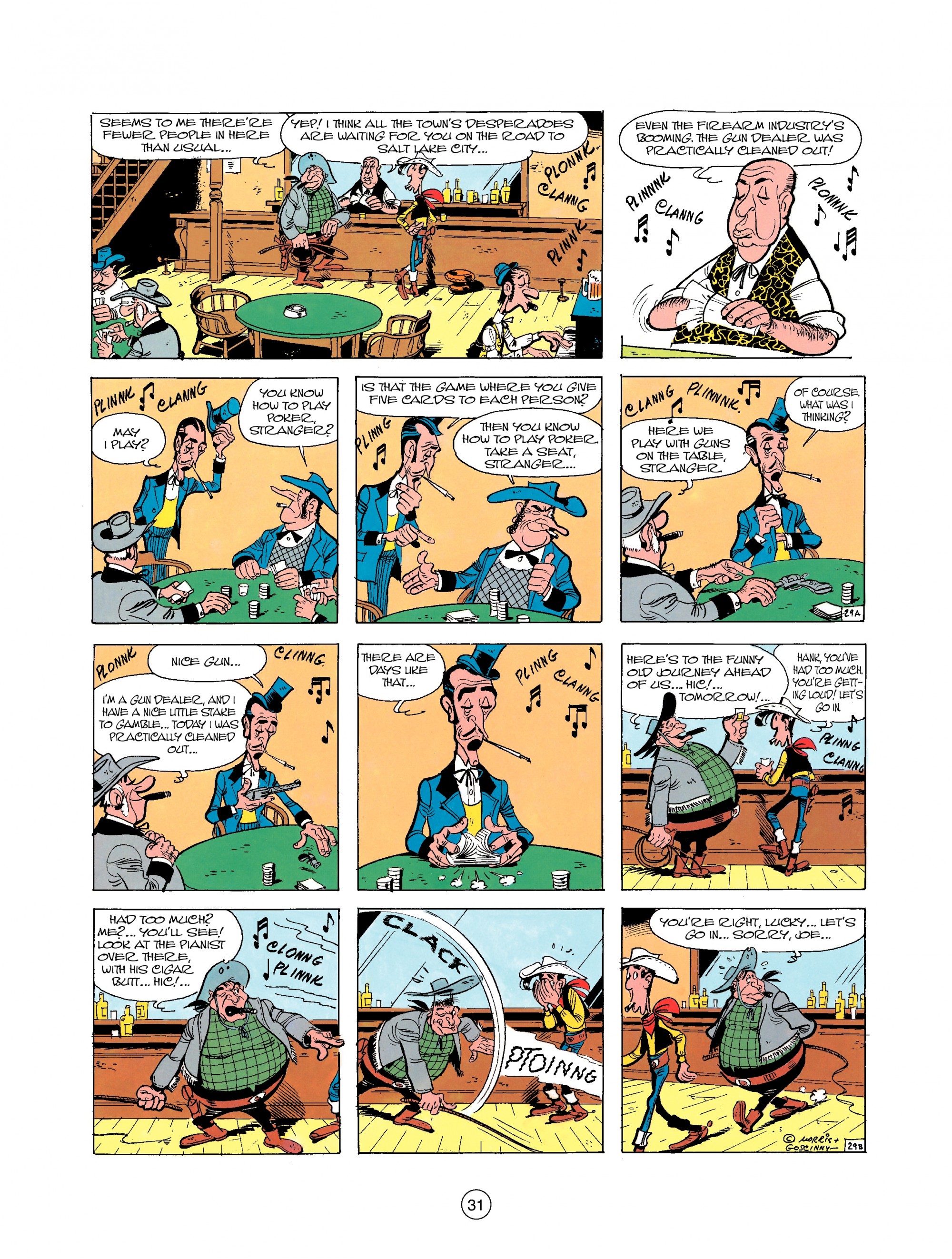 Read online A Lucky Luke Adventure comic -  Issue #25 - 31