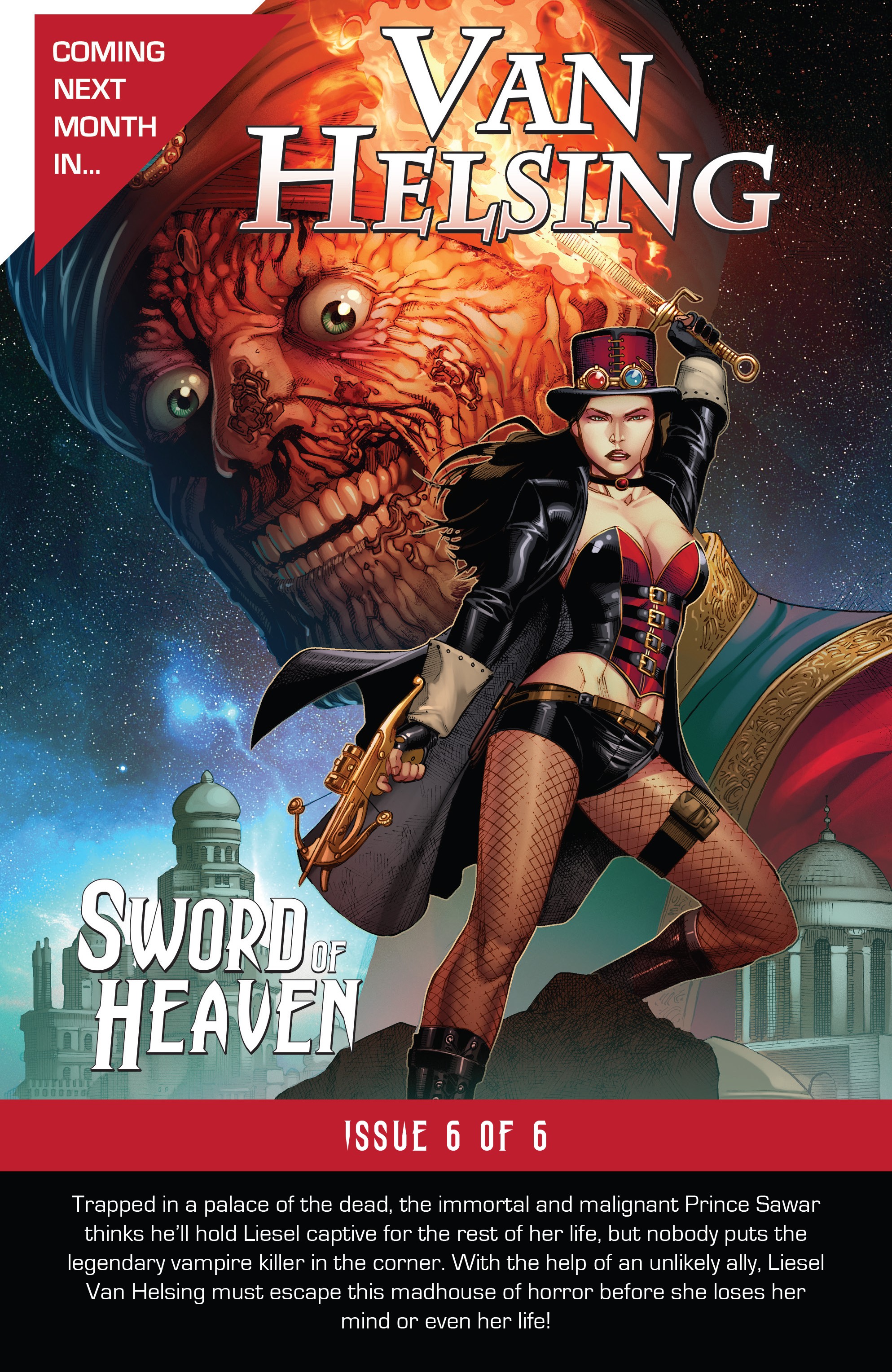 Read online Van Helsing: Sword of Heaven comic -  Issue #5 - 25