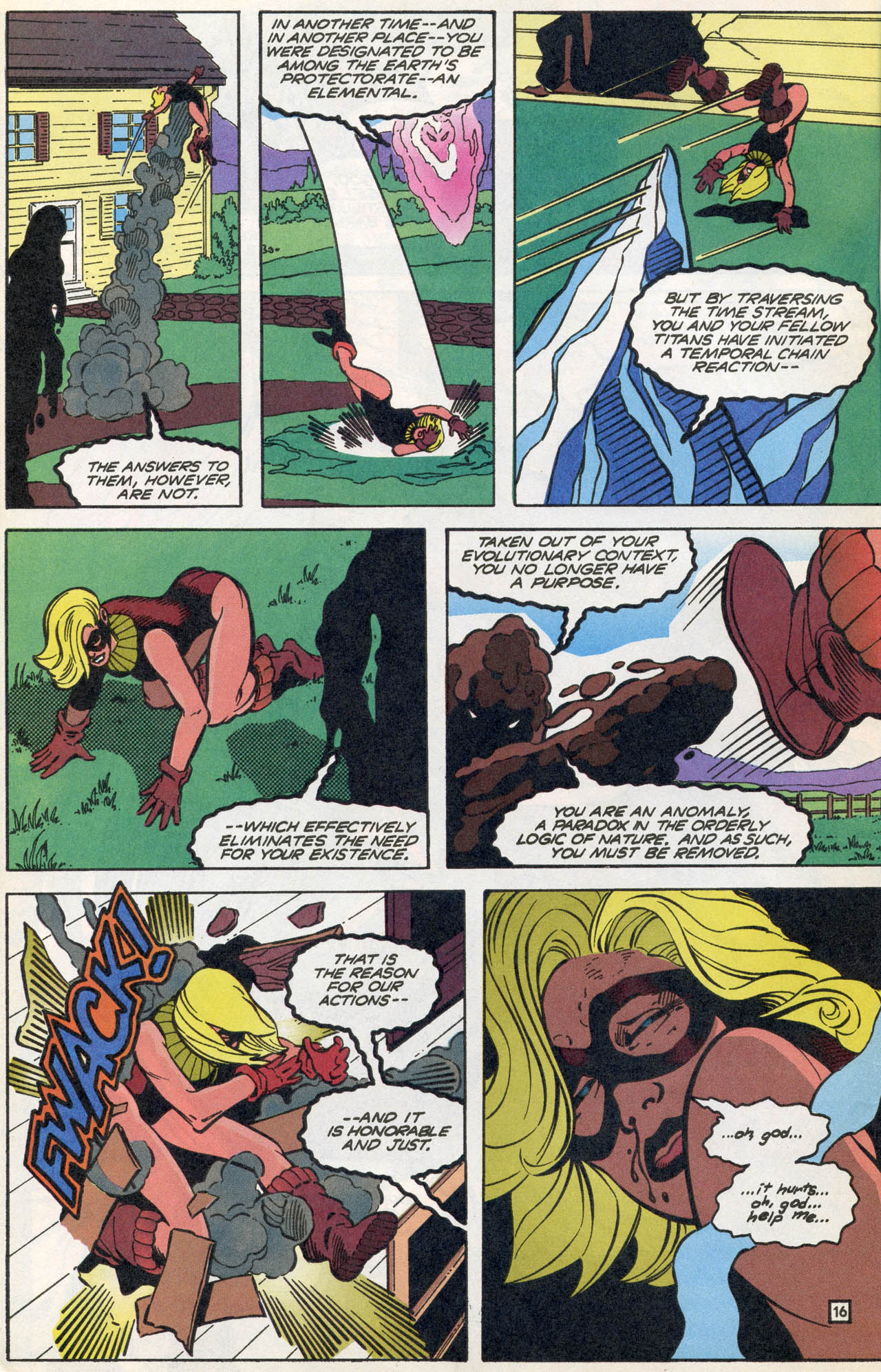 Read online Team Titans comic -  Issue #17 - 21