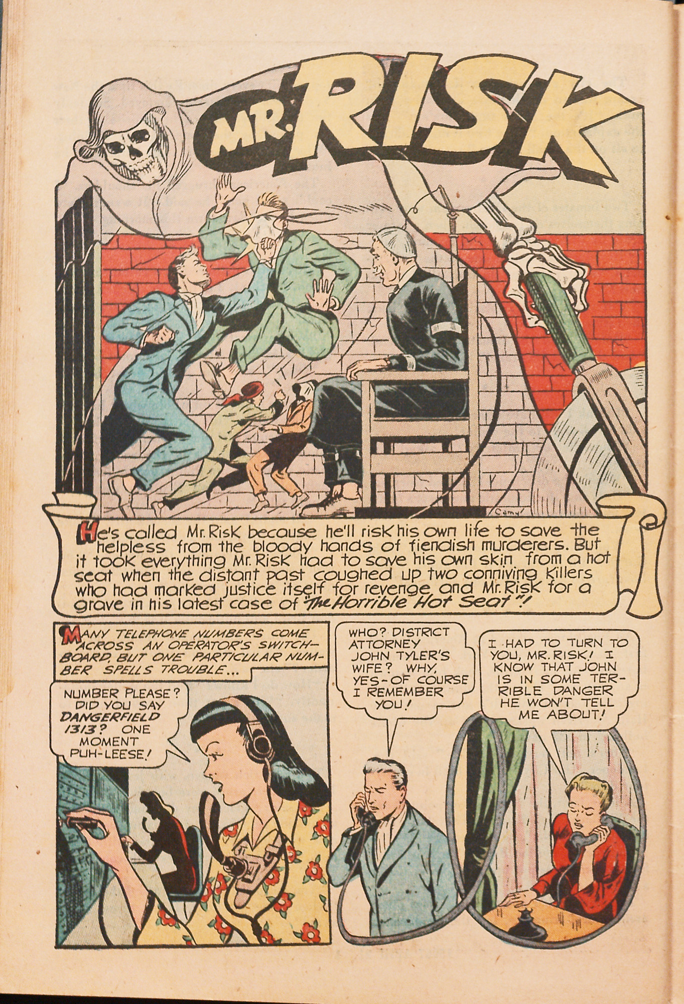 Read online Super-Mystery Comics comic -  Issue #37 - 42