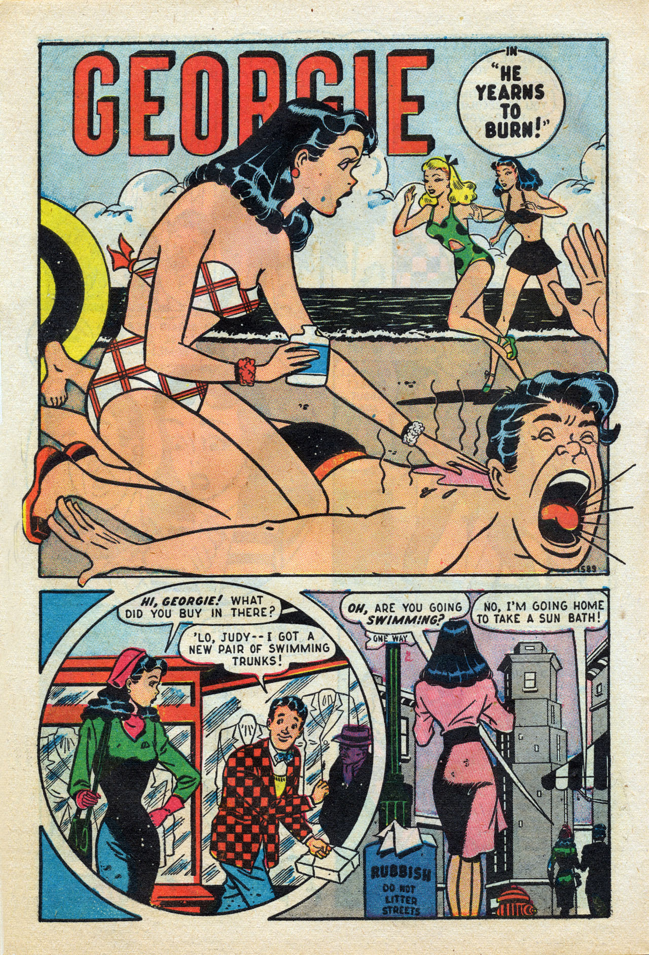 Read online Georgie Comics (1945) comic -  Issue #12 - 10