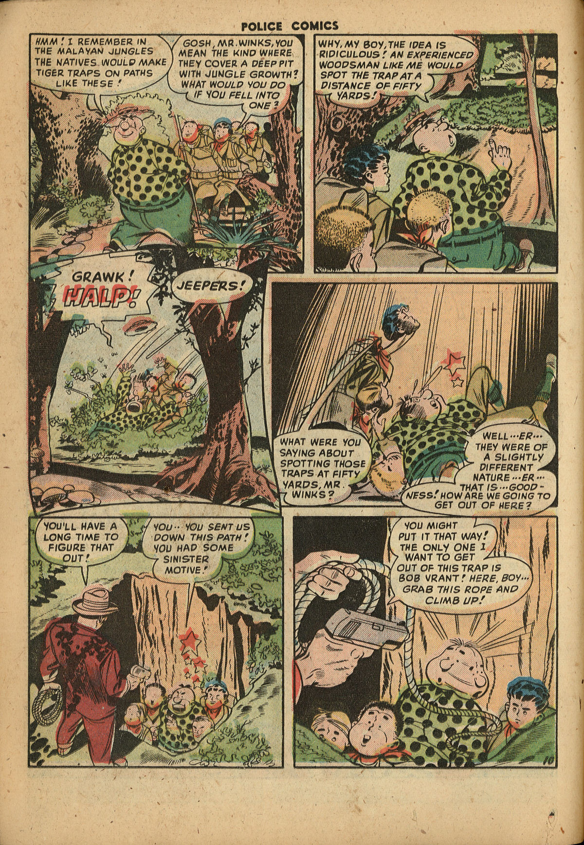 Read online Police Comics comic -  Issue #91 - 12
