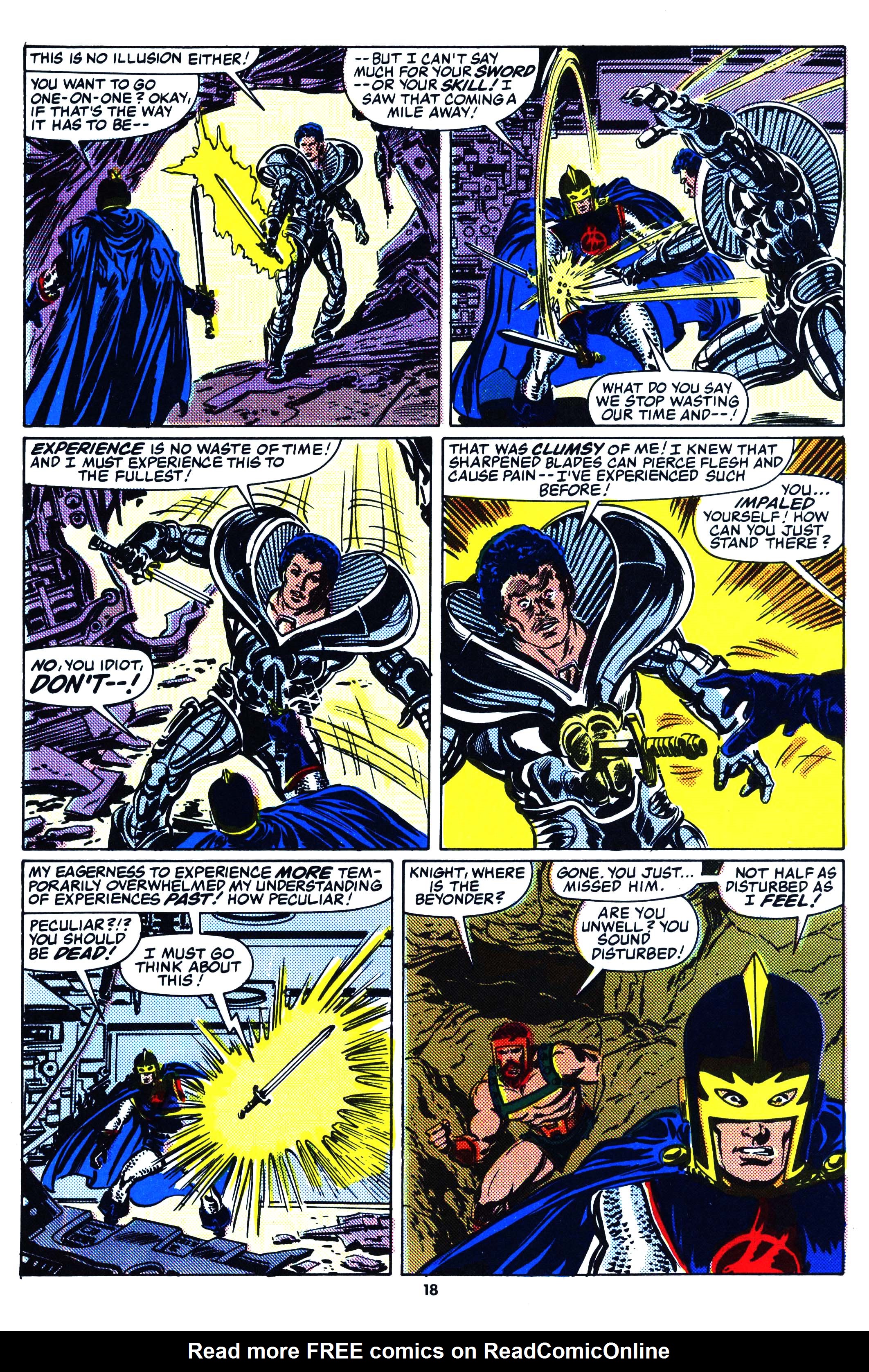 Read online Secret Wars (1985) comic -  Issue #59 - 18