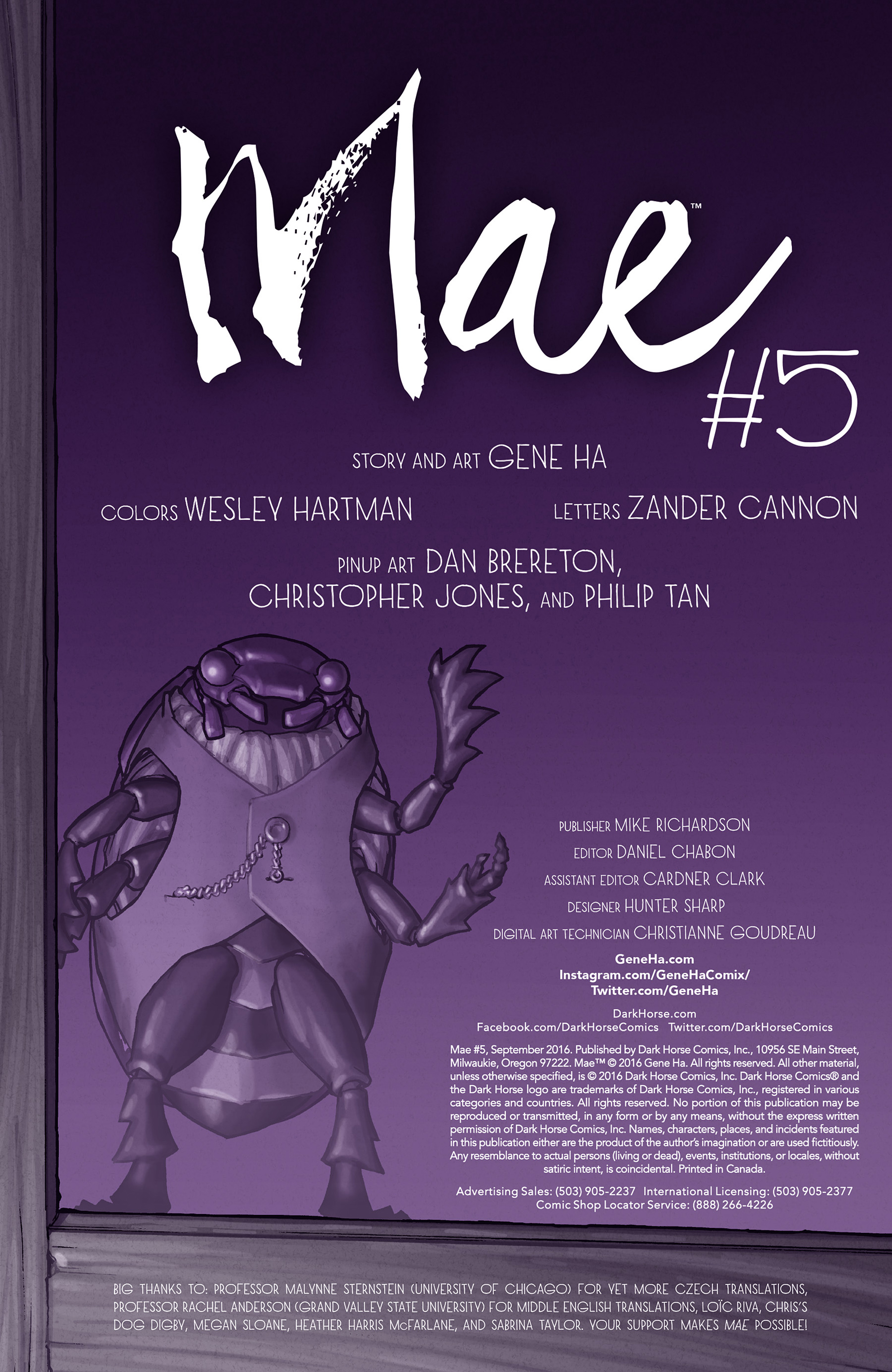 Read online Mae (2016) comic -  Issue #5 - 26