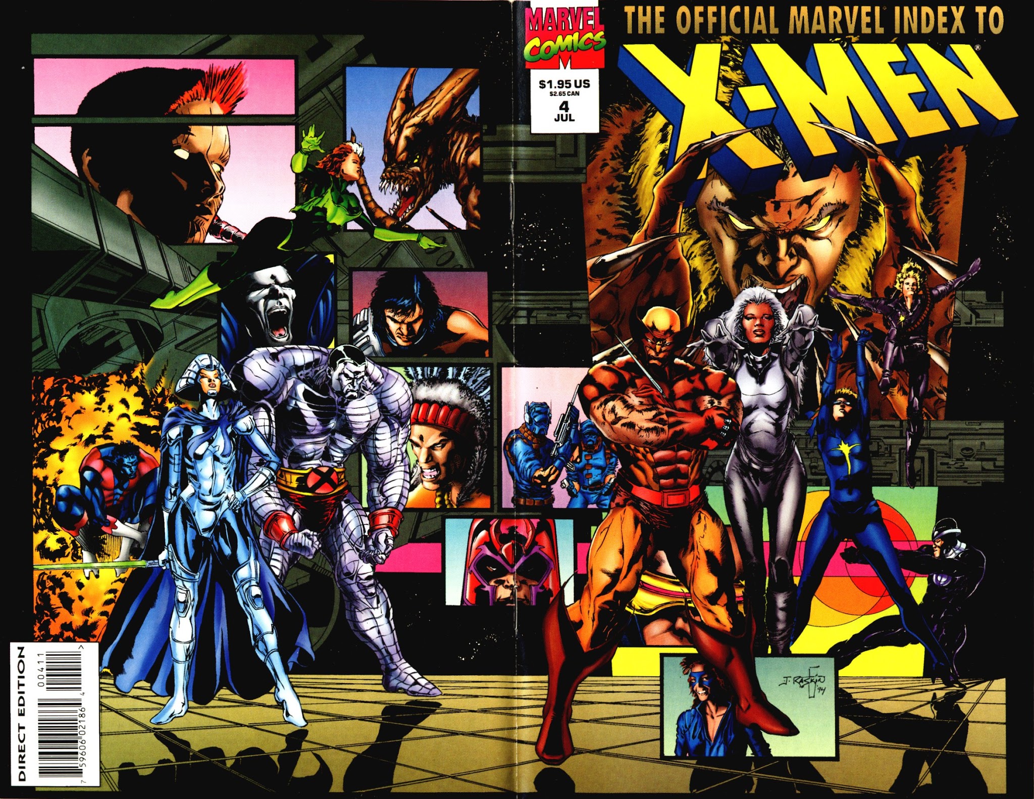 Read online The Official Marvel Index To The X-Men (1994) comic -  Issue #4 - 1
