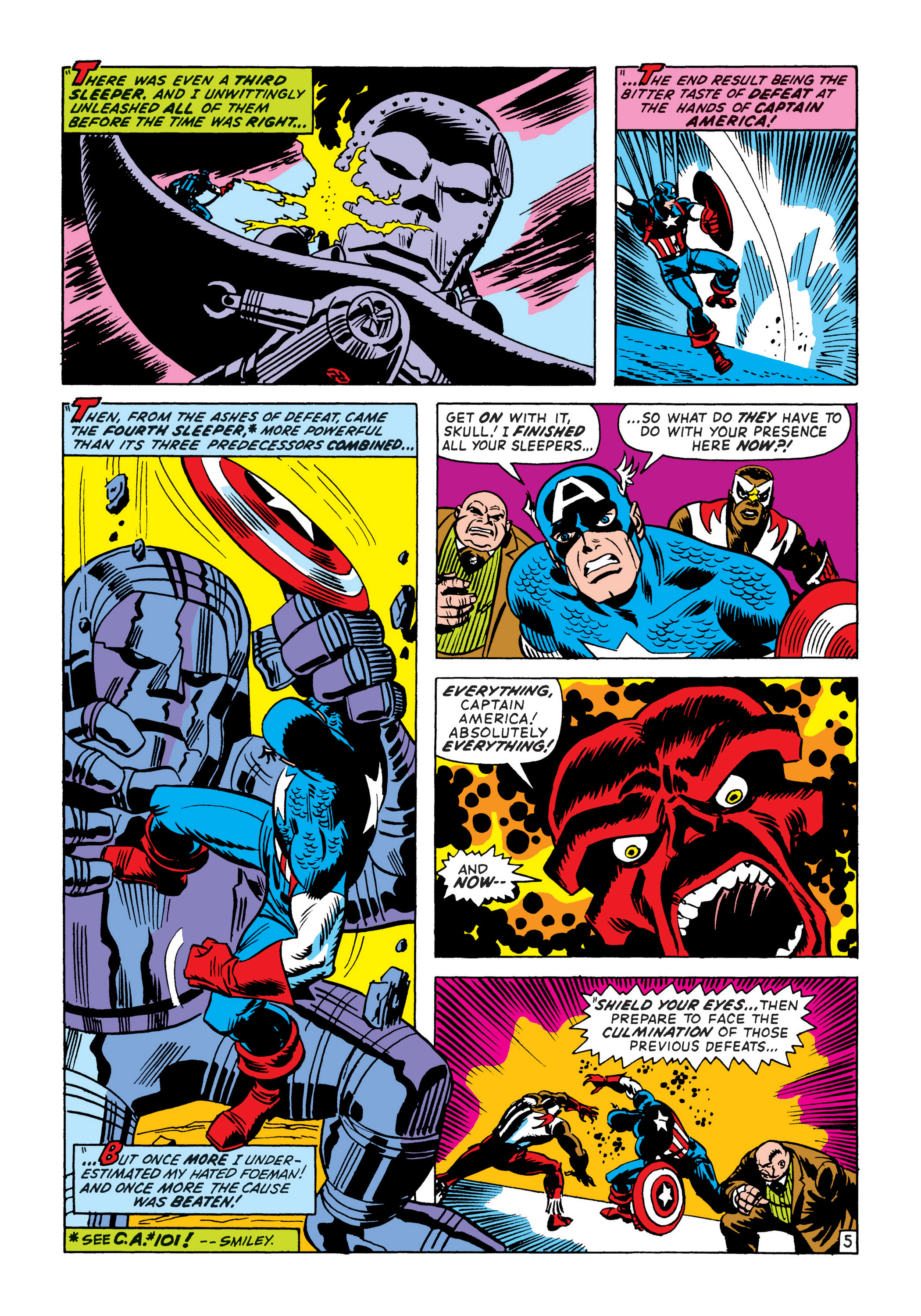 Read online Marvel Masterworks: Captain America comic -  Issue # TPB 6 (Part 3) - 56