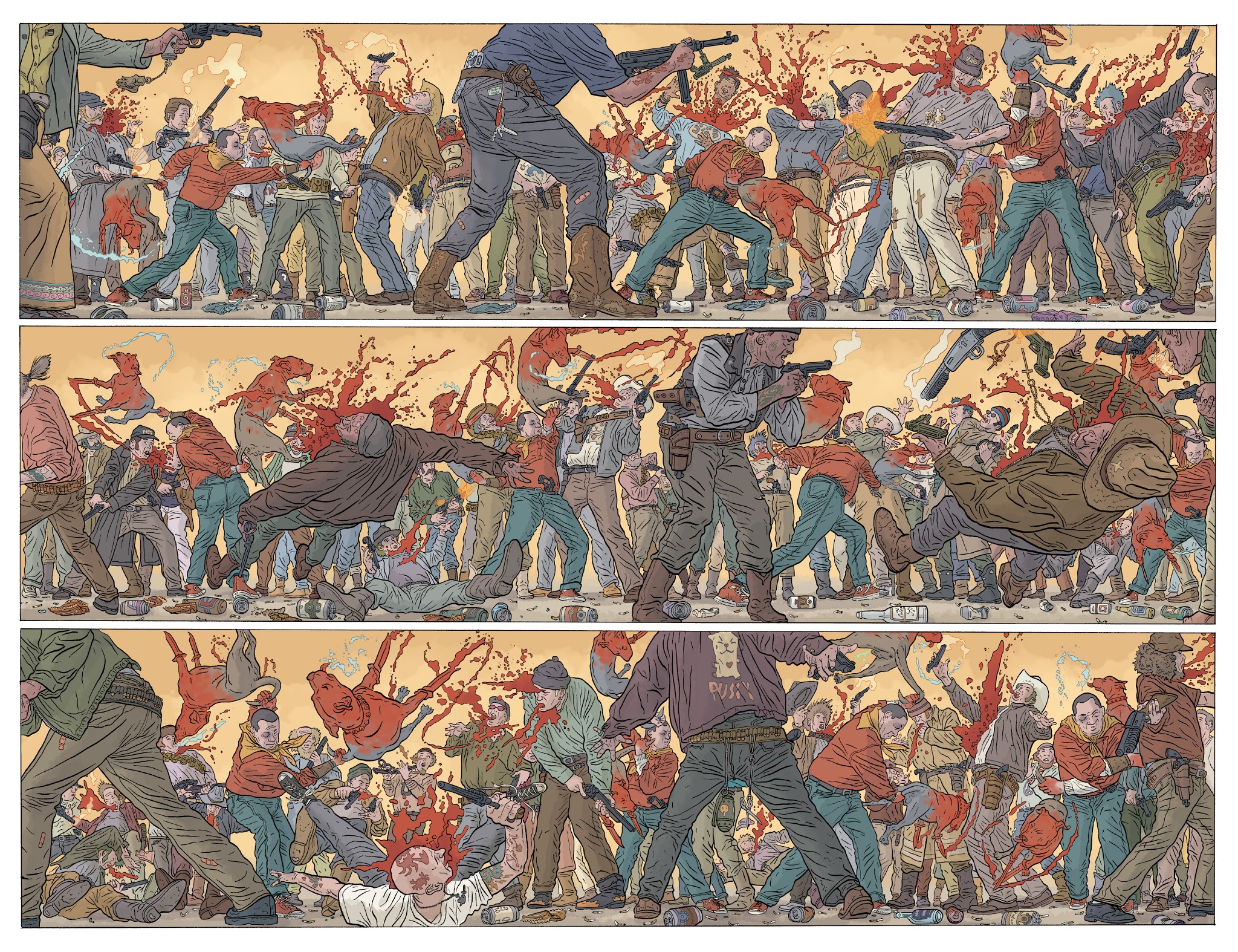 Read online The Shaolin Cowboy: Who'll Stop the Reign? comic -  Issue #4 - 6