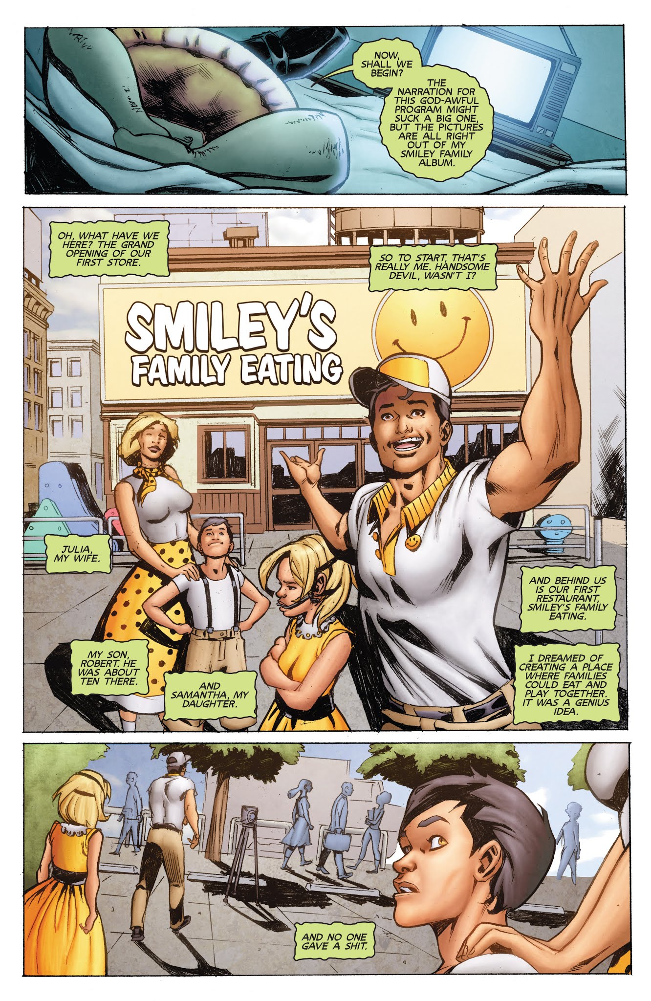 Read online Chaos!: Smiley the Psychotic Button comic -  Issue # Full - 7