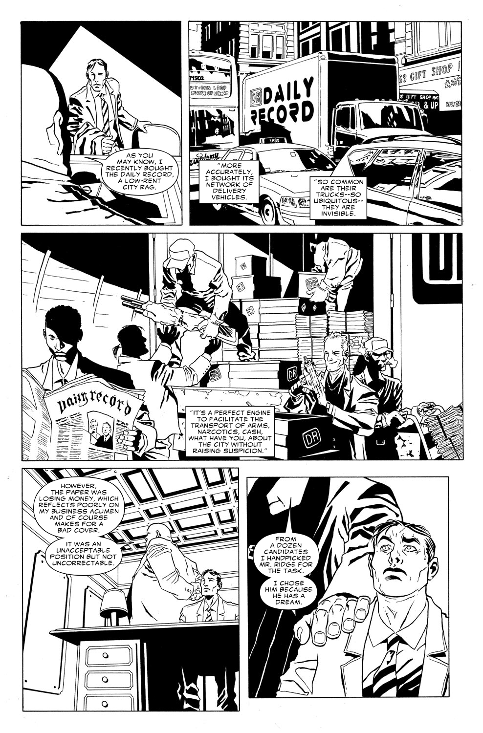 Read online Daredevil Black & White comic -  Issue # Full - 22