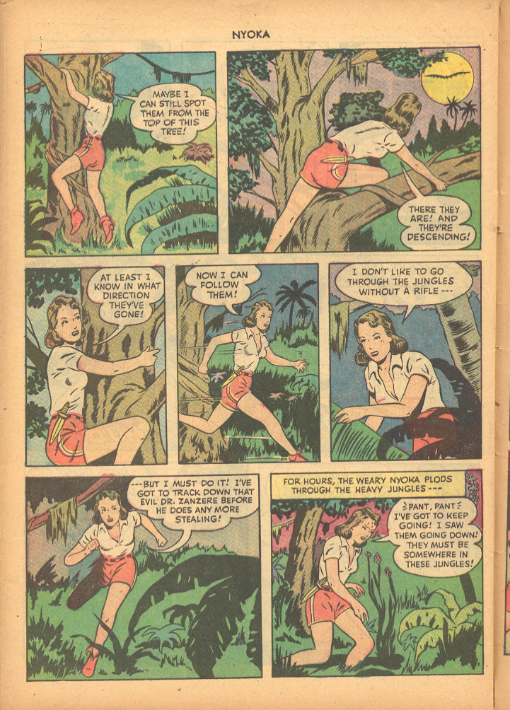 Read online Nyoka the Jungle Girl (1945) comic -  Issue #26 - 42