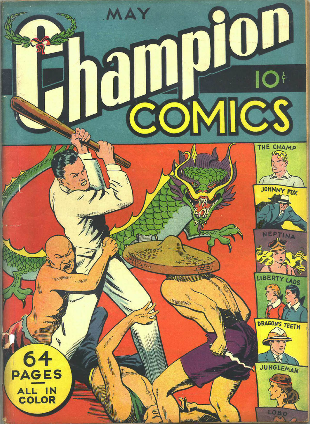 Read online Champion Comics comic -  Issue #7 - 1
