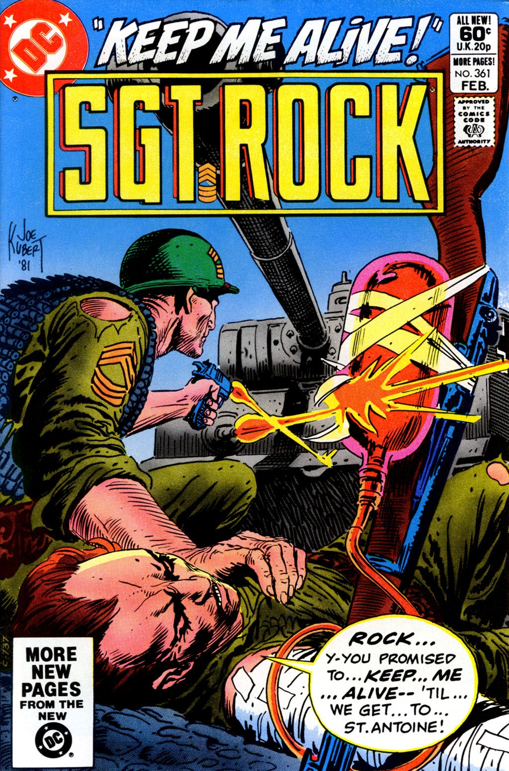 Read online Sgt. Rock comic -  Issue #361 - 1