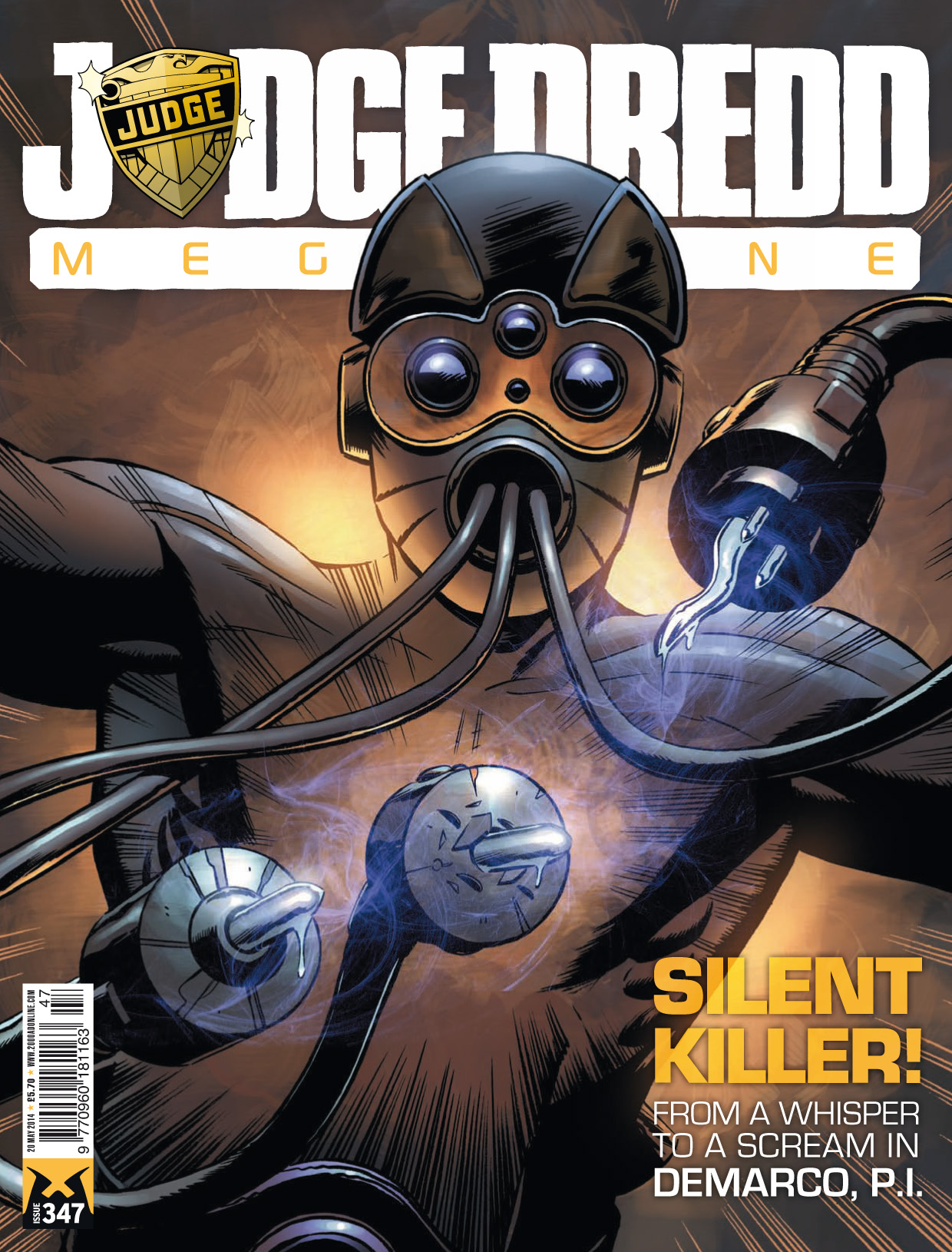 Read online Judge Dredd Megazine (Vol. 5) comic -  Issue #347 - 1