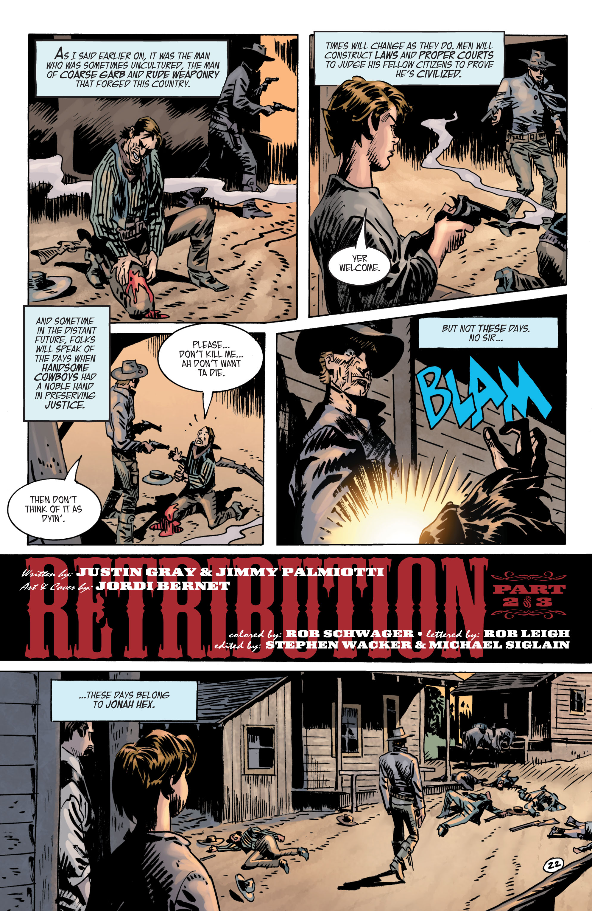 Read online Jonah Hex (2006) comic -  Issue #14 - 23