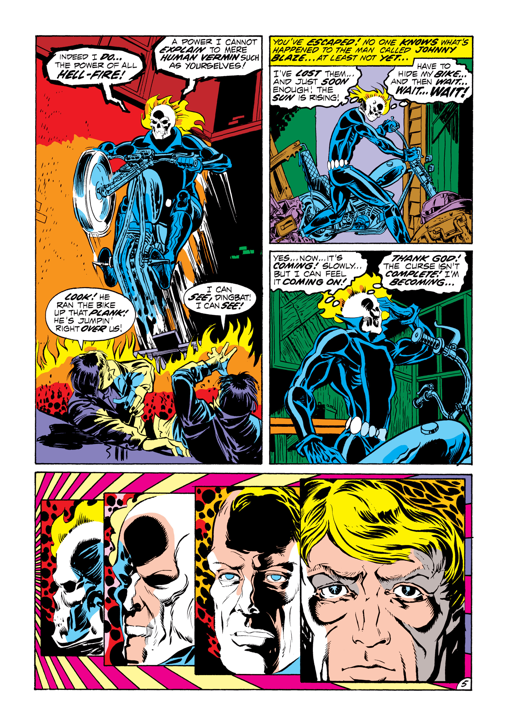 Read online Marvel Masterworks: Ghost Rider comic -  Issue # TPB 1 (Part 1) - 14
