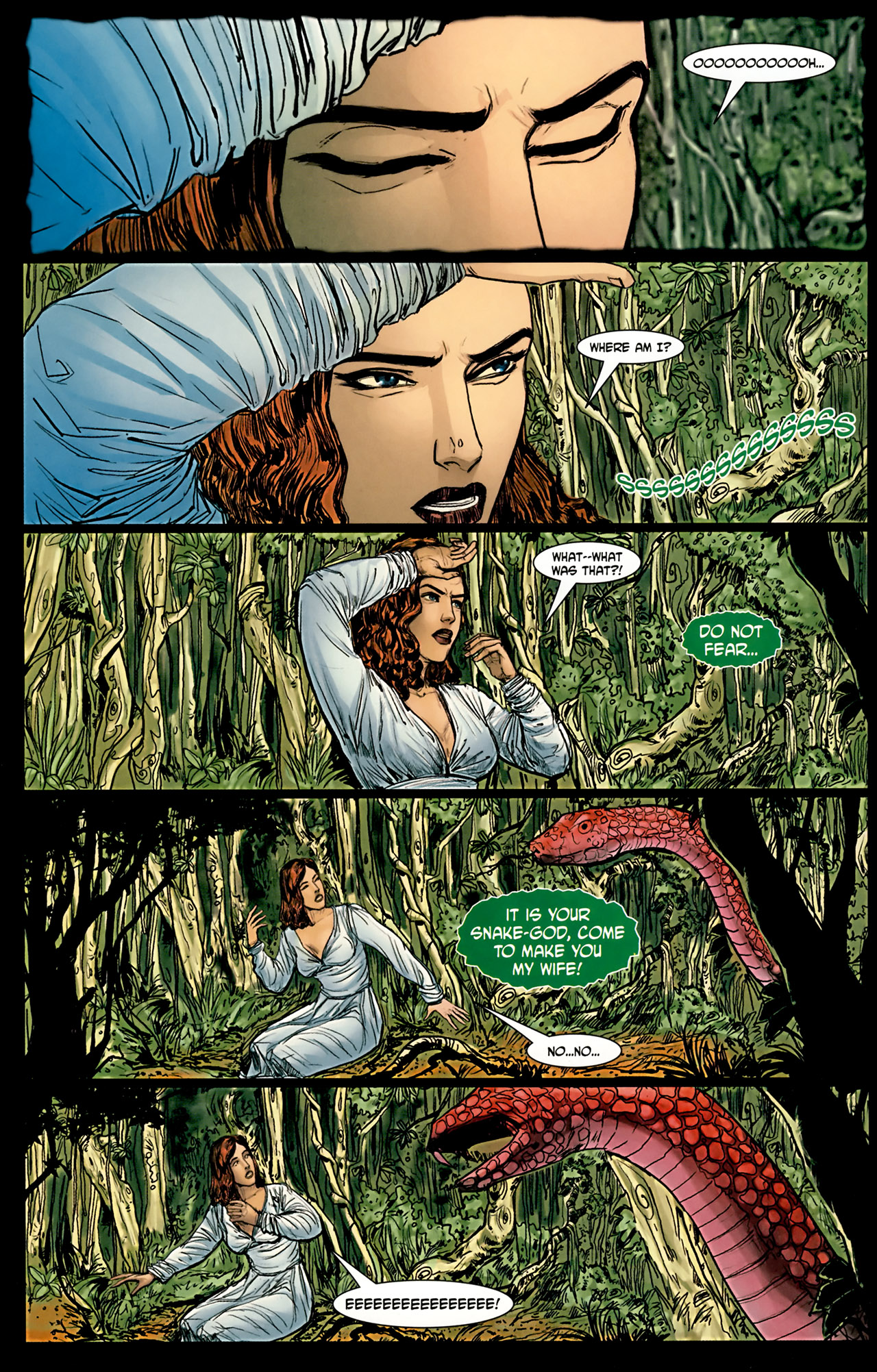 Read online Snake Woman Curse of the 68 comic -  Issue #3 - 4