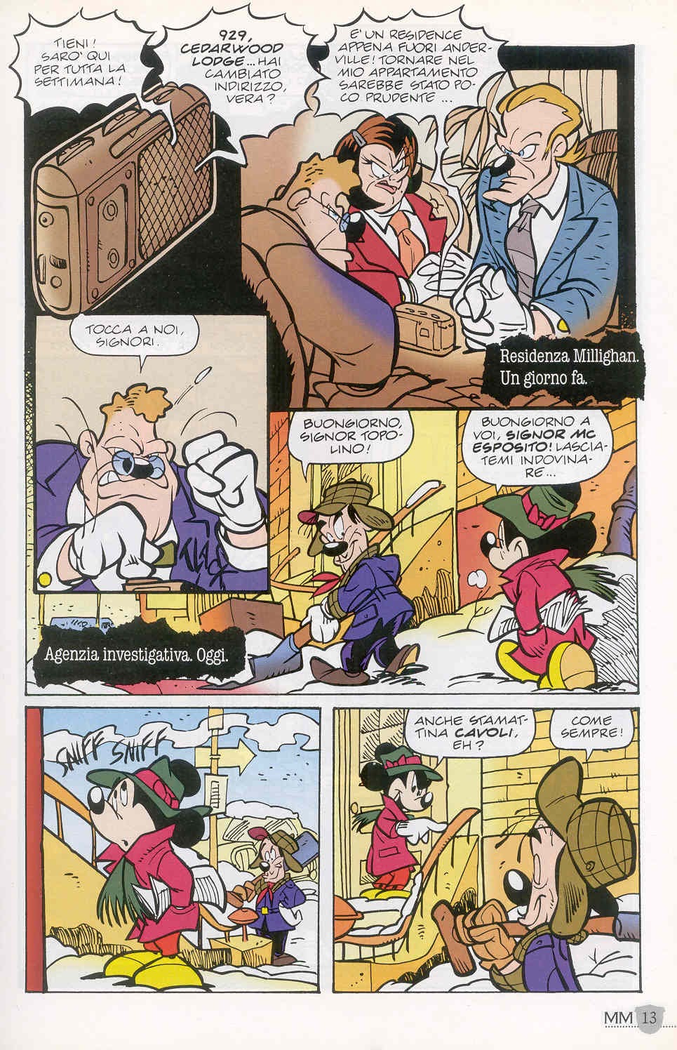 Read online Mickey Mouse Mystery Magazine comic -  Issue #4 - 14