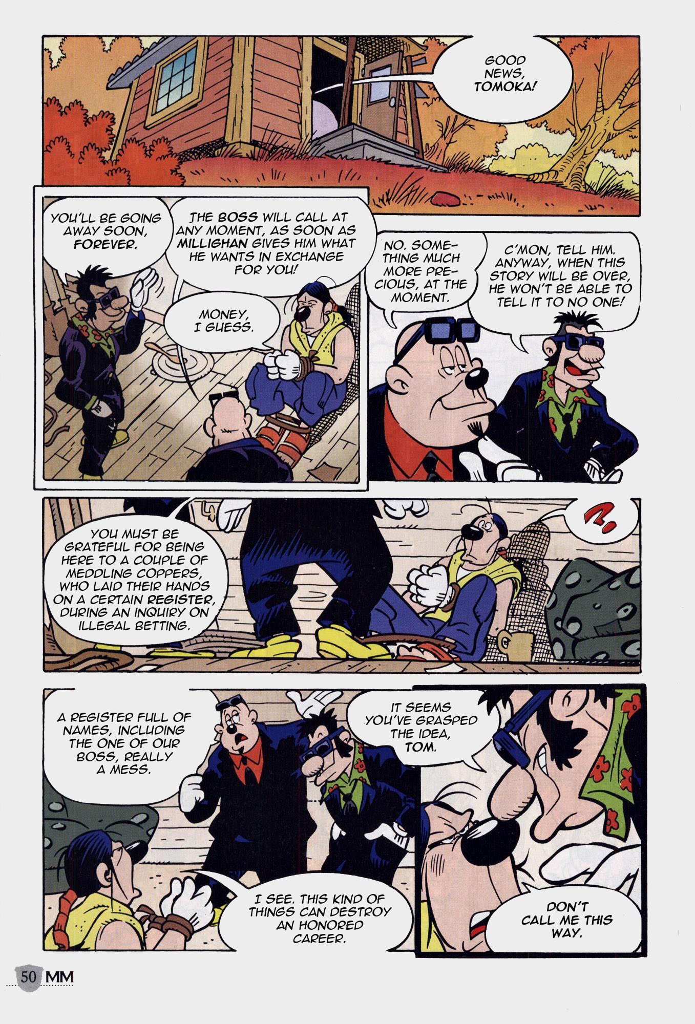Read online Mickey Mouse Mystery Magazine comic -  Issue #1 - 50