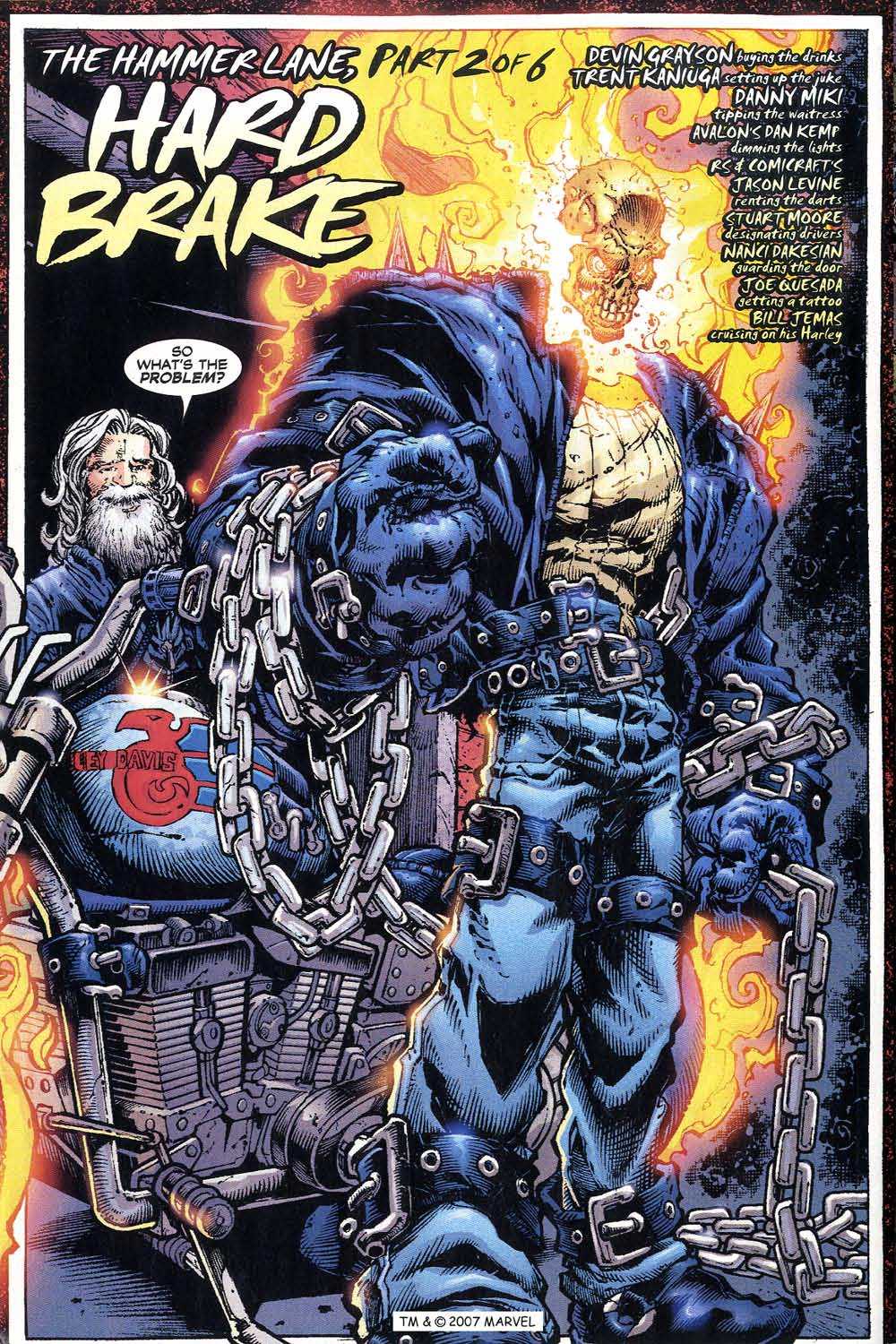 Read online Ghost Rider (2001) comic -  Issue #2 - 5