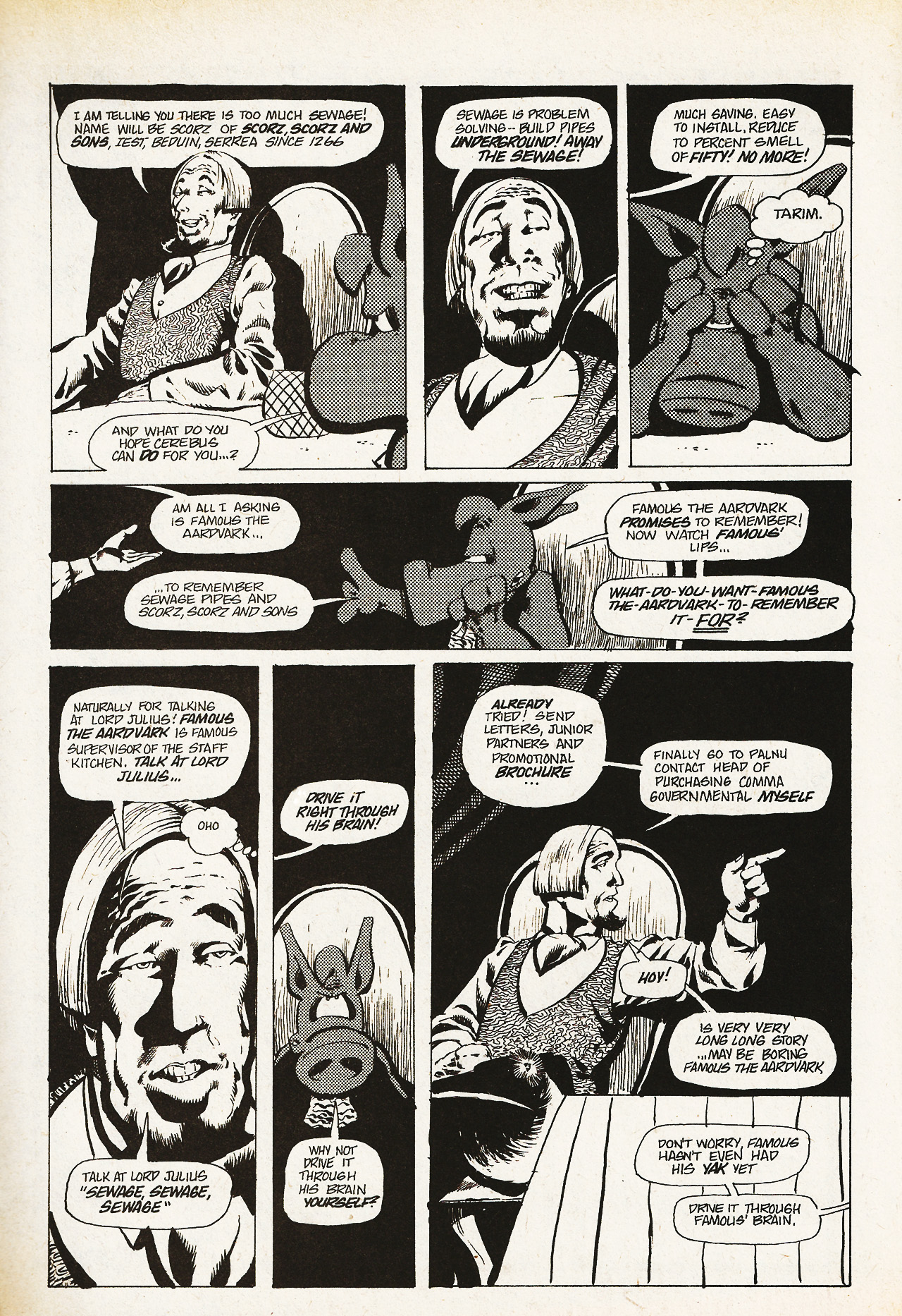 Read online Cerebus comic -  Issue #26 - 10