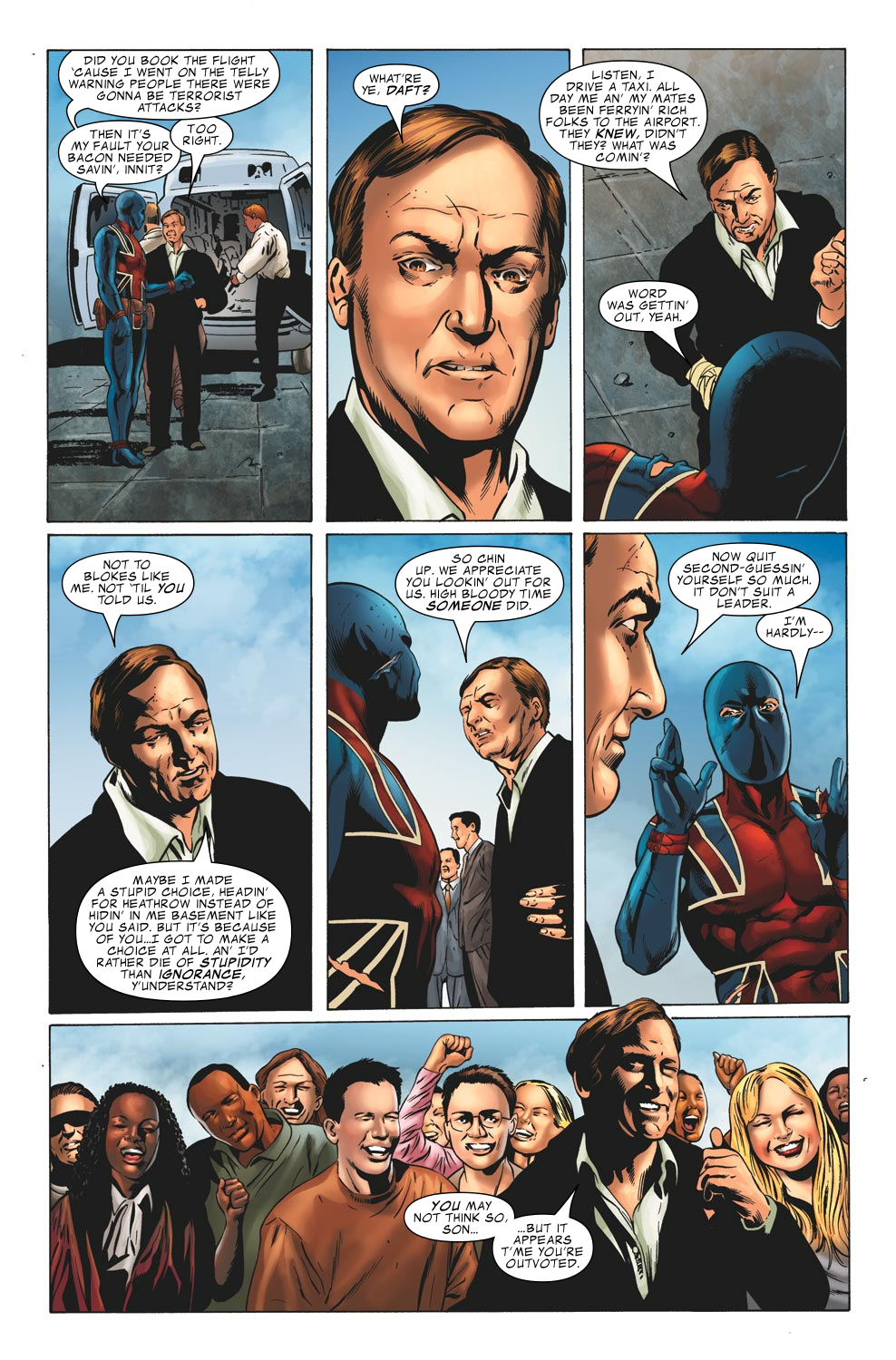 Read online Union Jack (2006) comic -  Issue #3 - 12