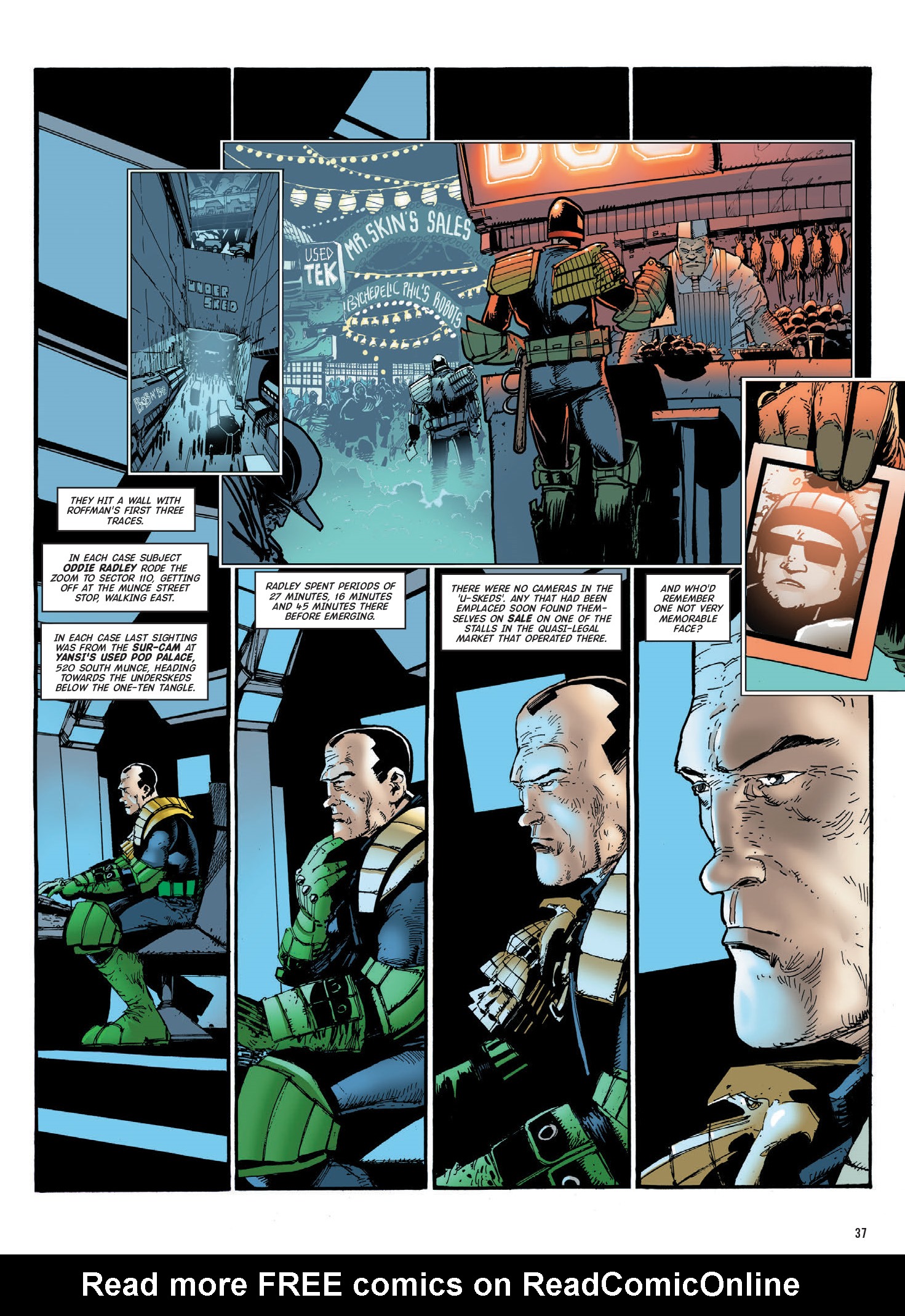 Read online Judge Dredd: The Complete Case Files comic -  Issue # TPB 40 (Part 1) - 38