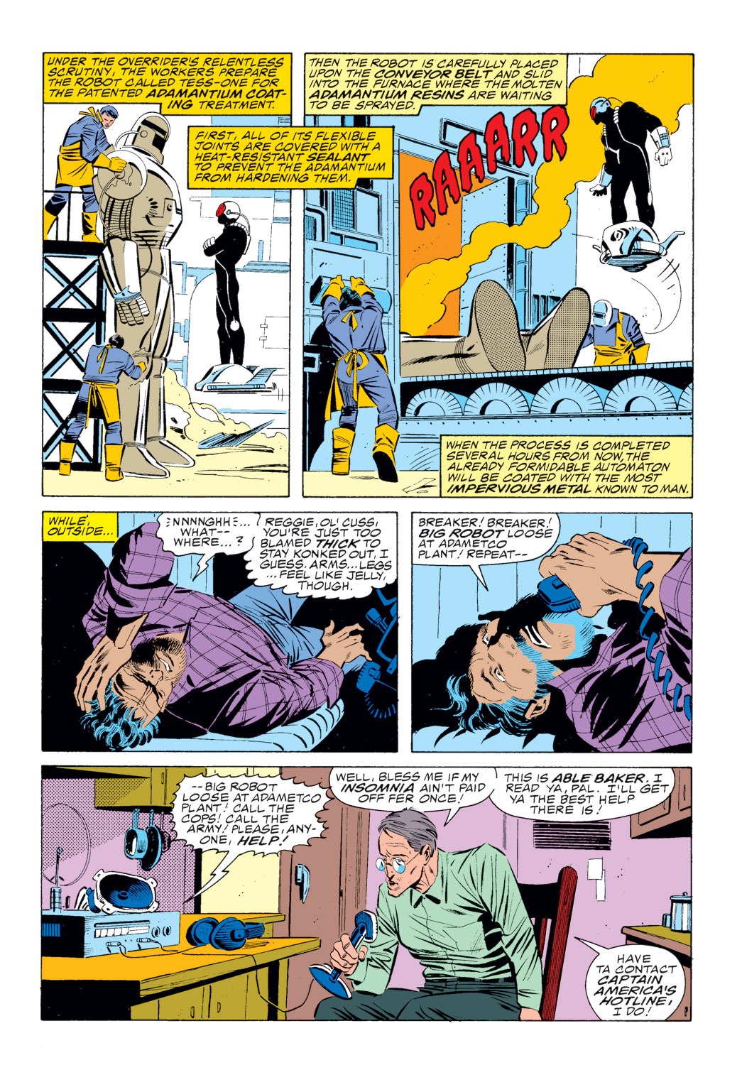Read online Captain America (1968) comic -  Issue # _Annual 8 - 22