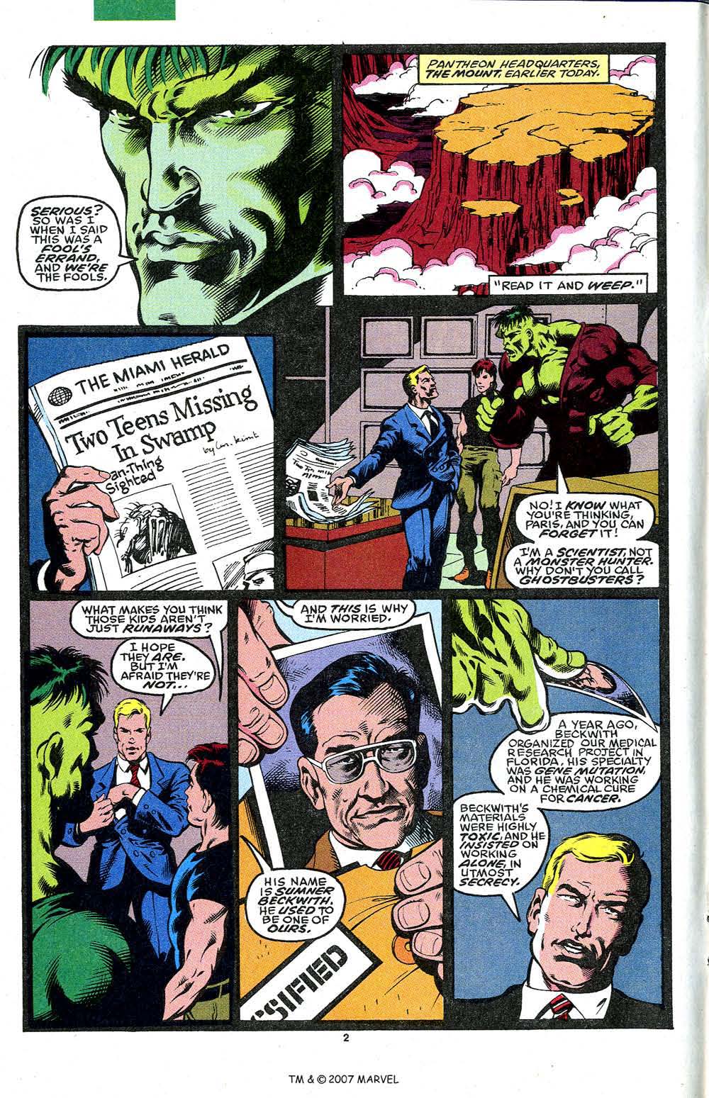 Read online The Incredible Hulk (1968) comic -  Issue #389 - 4