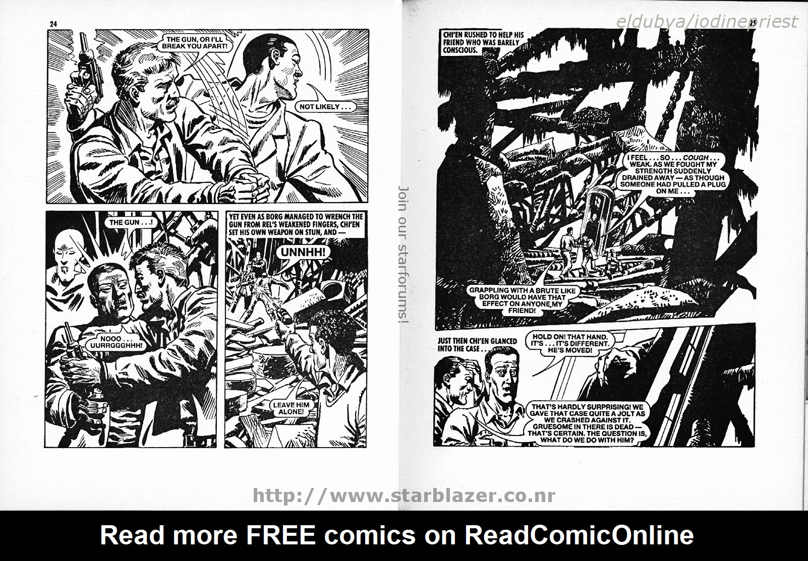 Read online Starblazer comic -  Issue #208 - 14