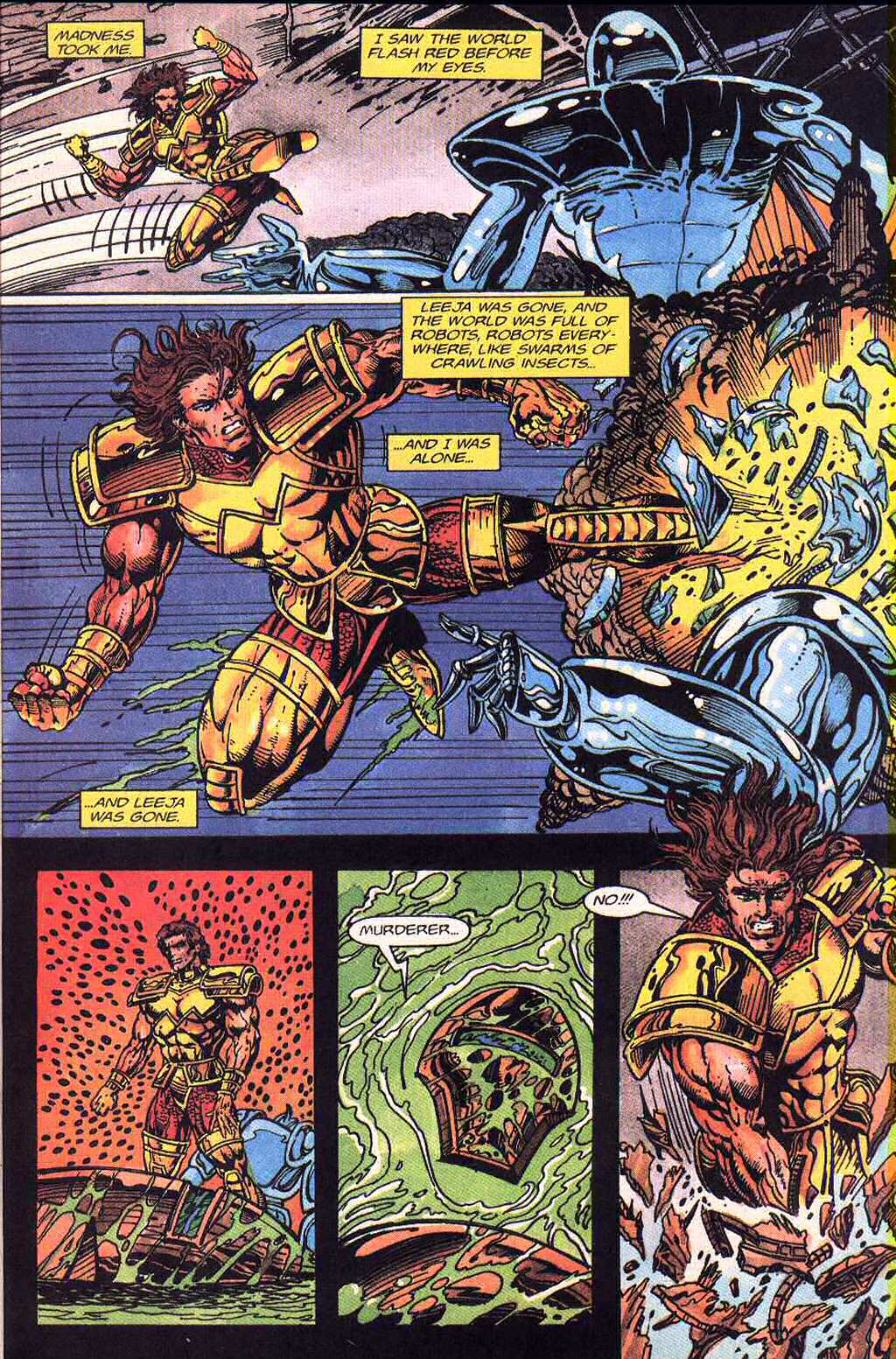 Read online Magnus Robot Fighter (1991) comic -  Issue #48 - 13