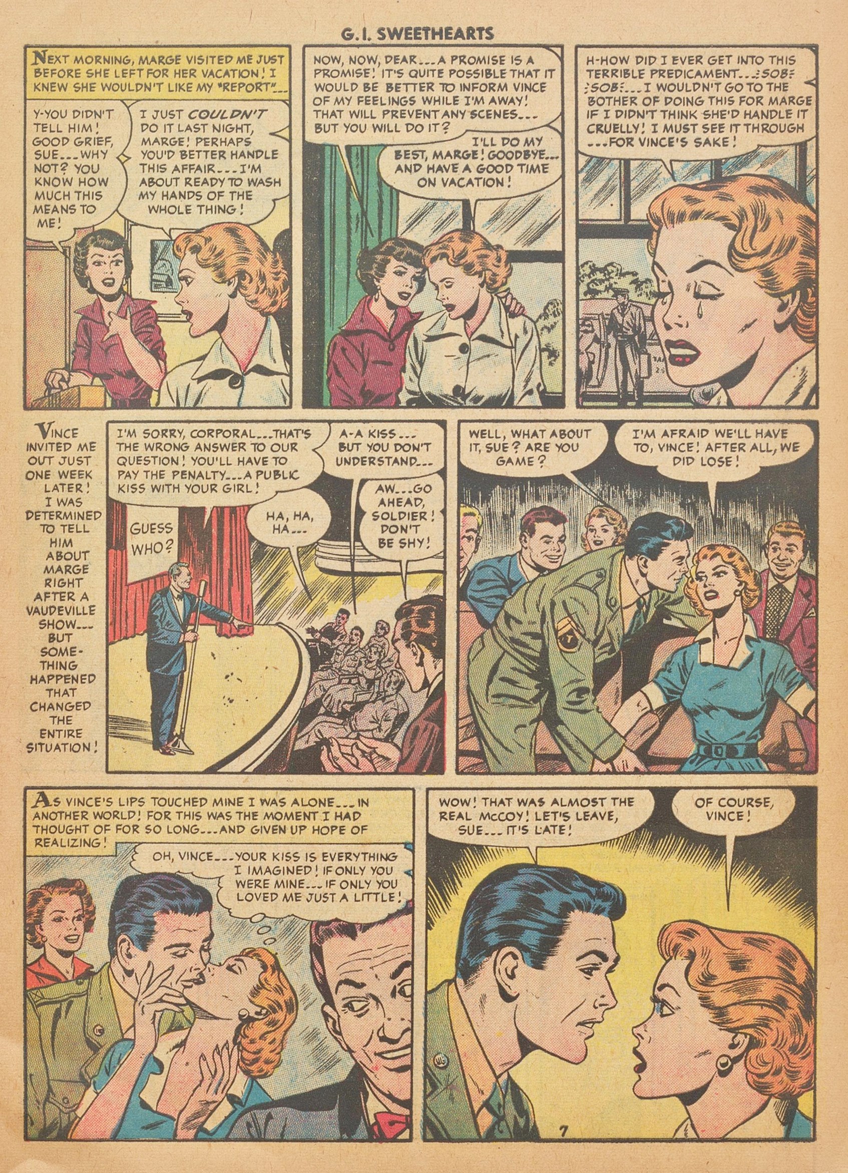 Read online G.I. Sweethearts comic -  Issue #44 - 9
