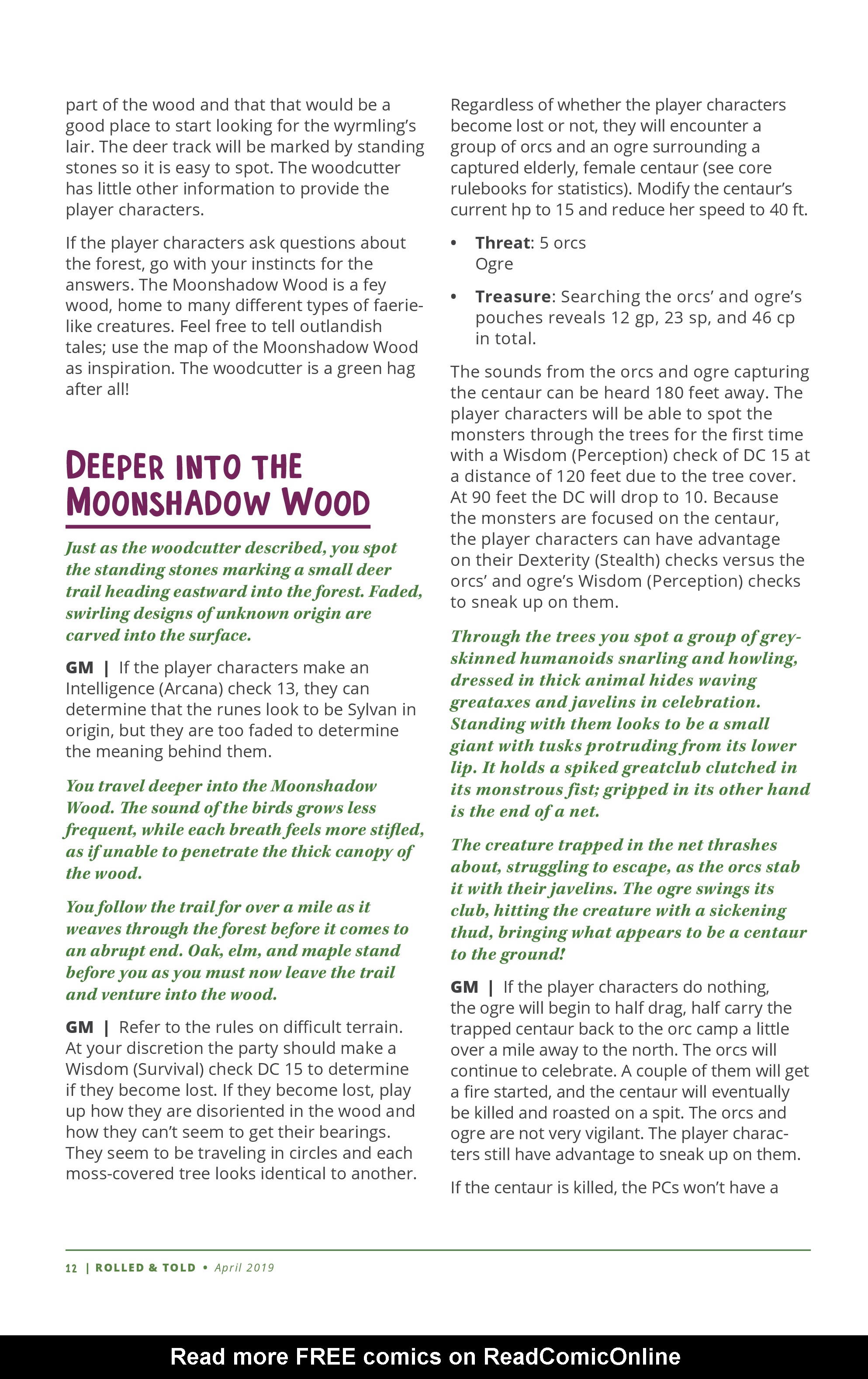 Read online Rolled & Told comic -  Issue #8 - 11