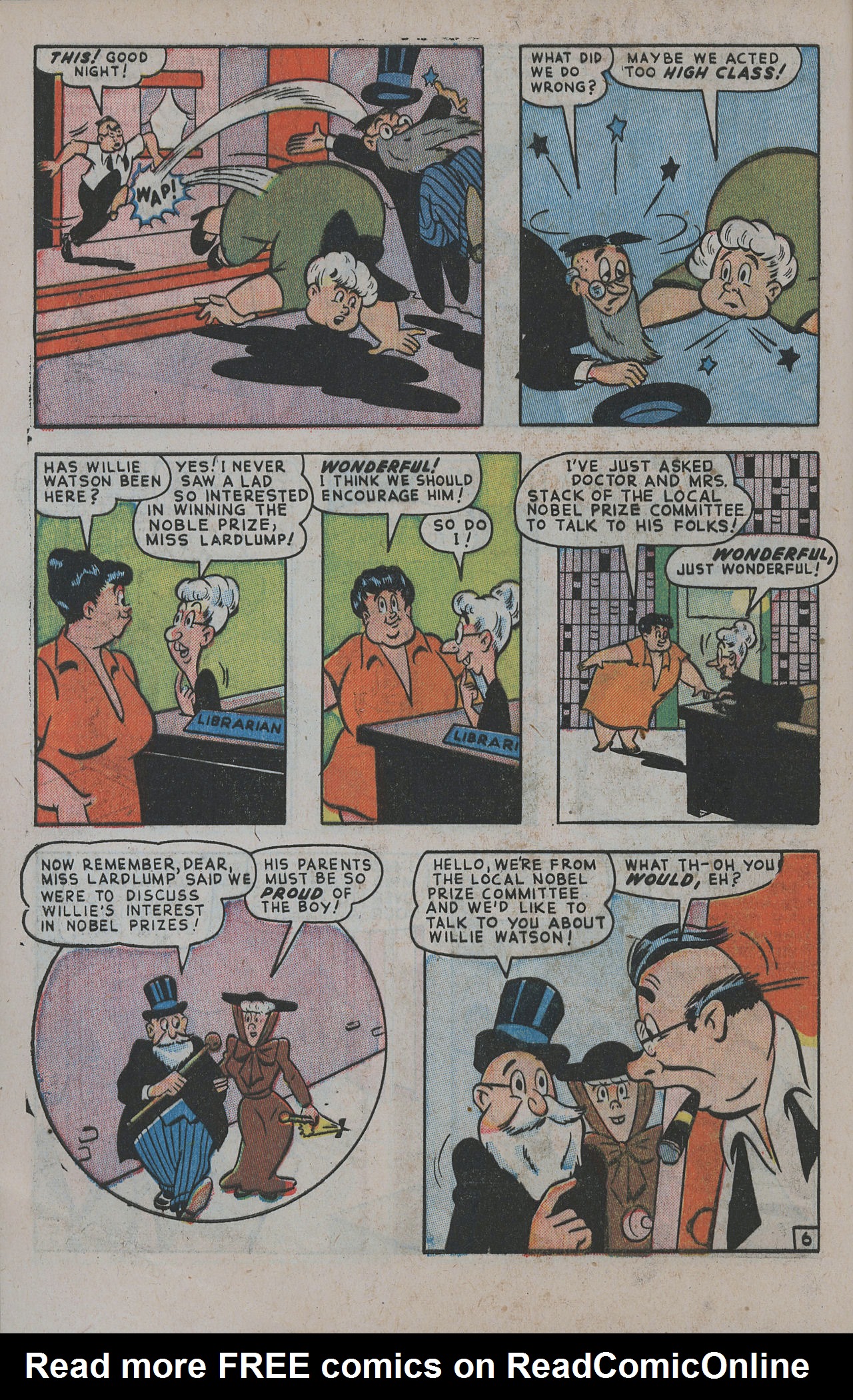 Read online Willie Comics (1946) comic -  Issue #18 - 8