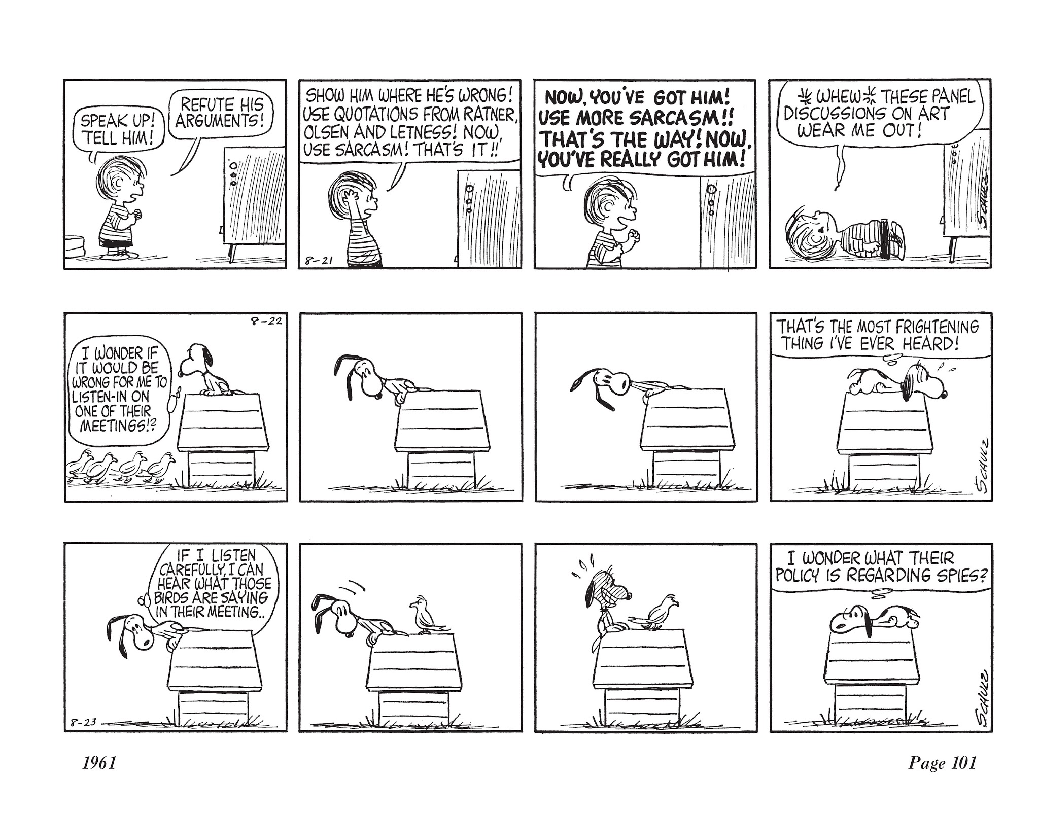 Read online The Complete Peanuts comic -  Issue # TPB 6 - 116