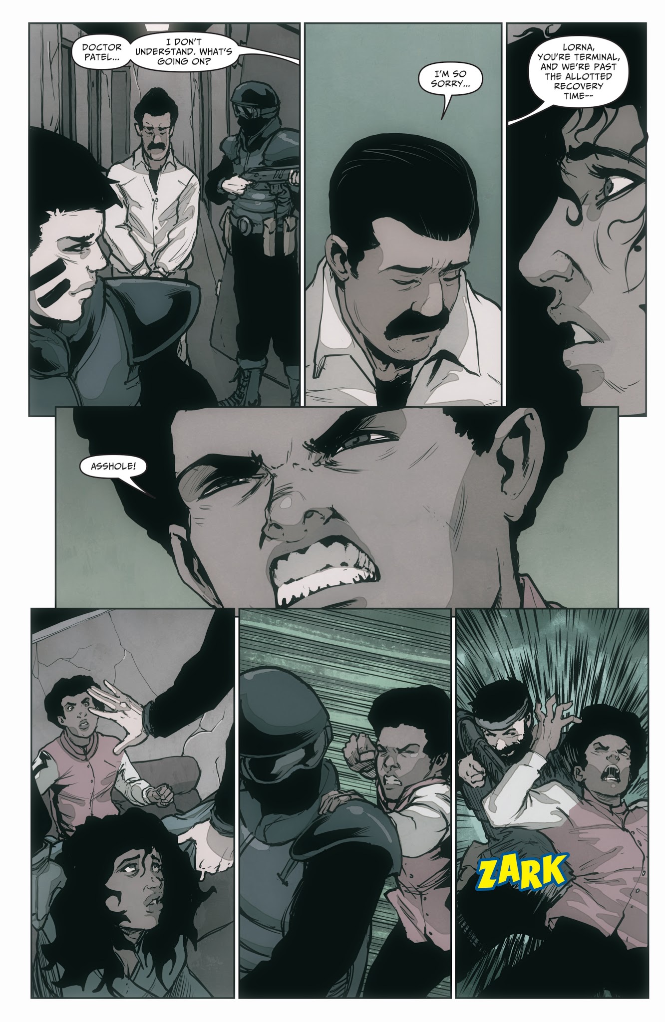 Read online The Courier: From the Ashes comic -  Issue #4 - 5