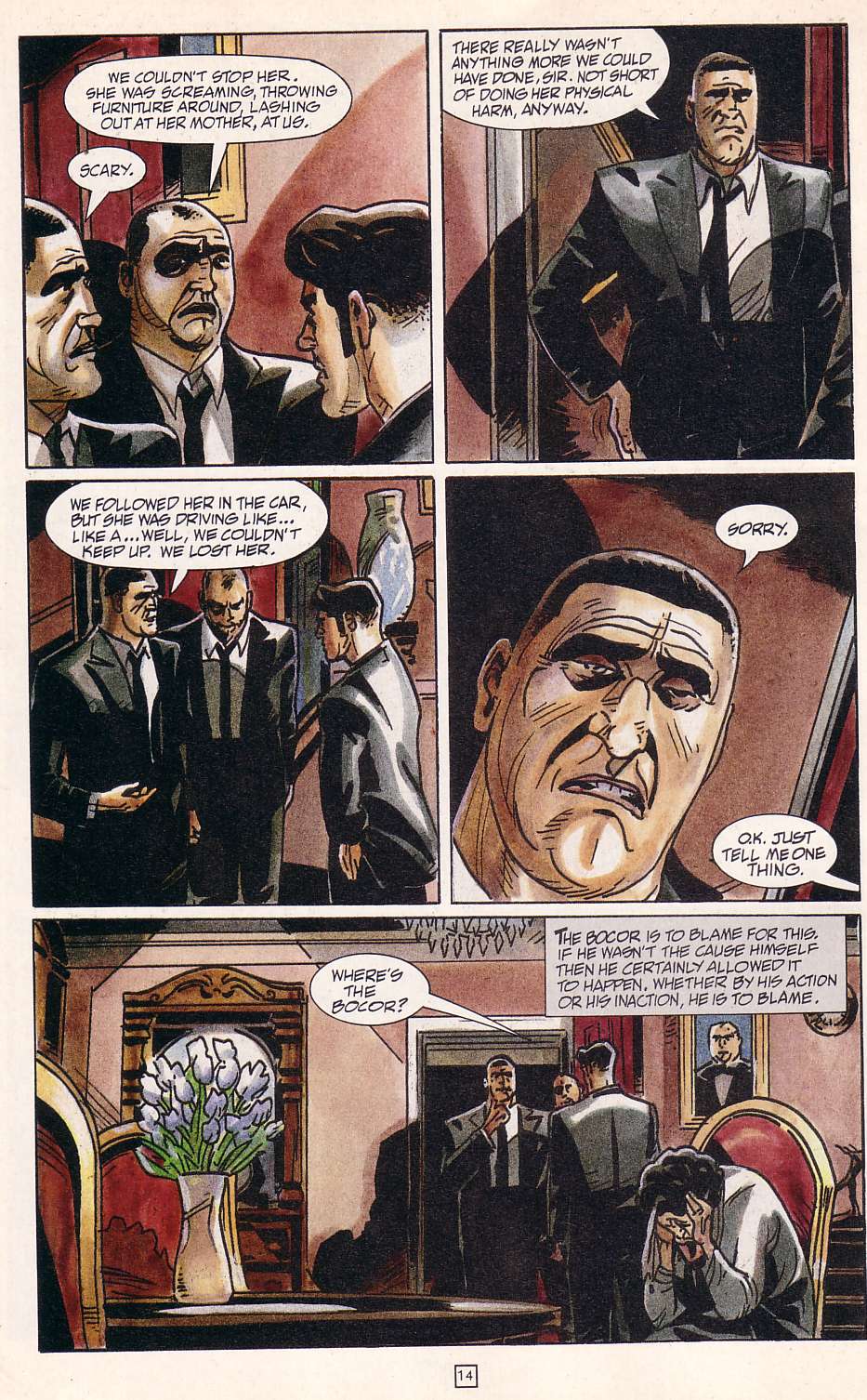 Read online Mobfire comic -  Issue #3 - 16