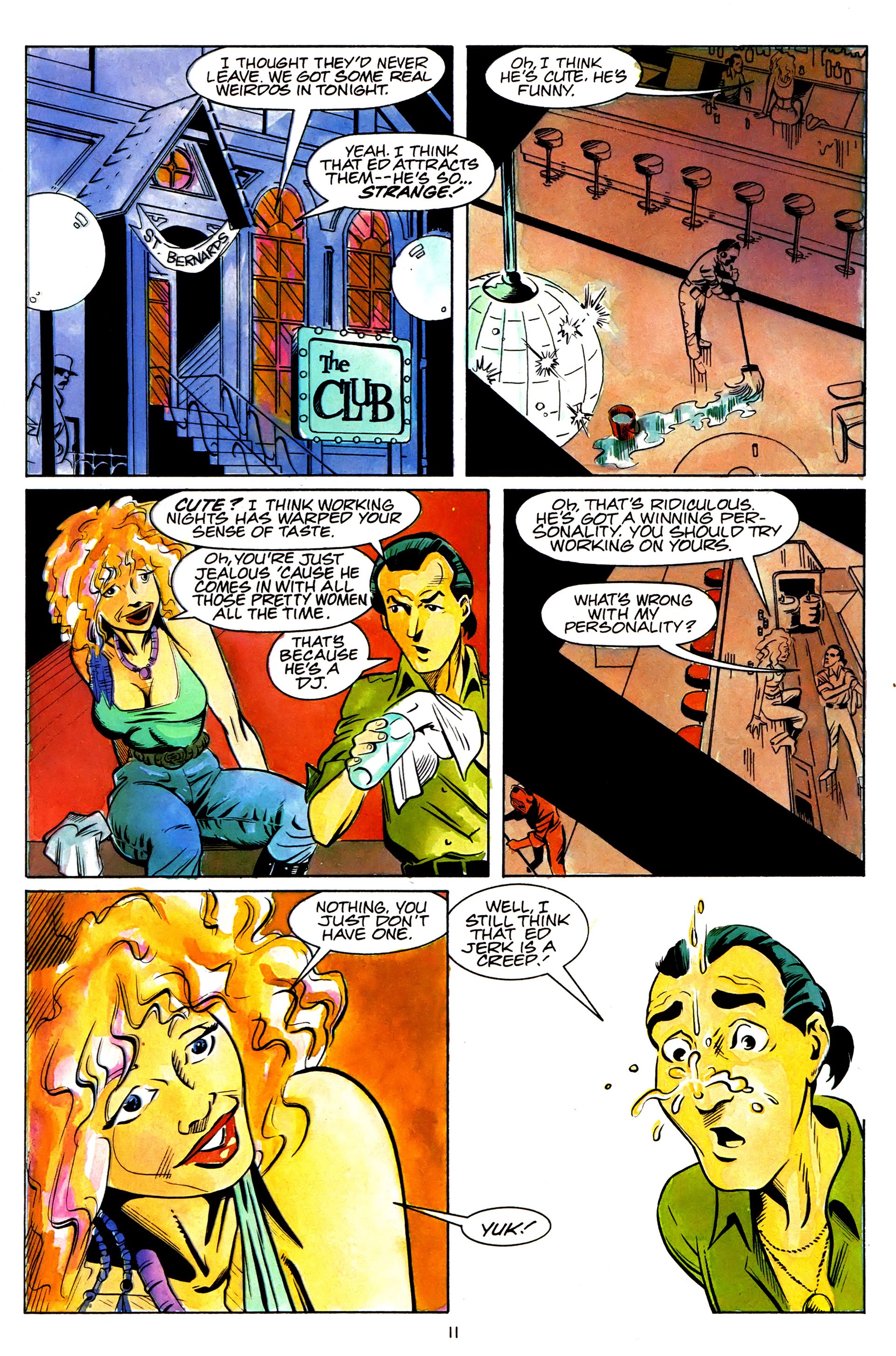 Read online Fright Night (1988) comic -  Issue #8 - 13