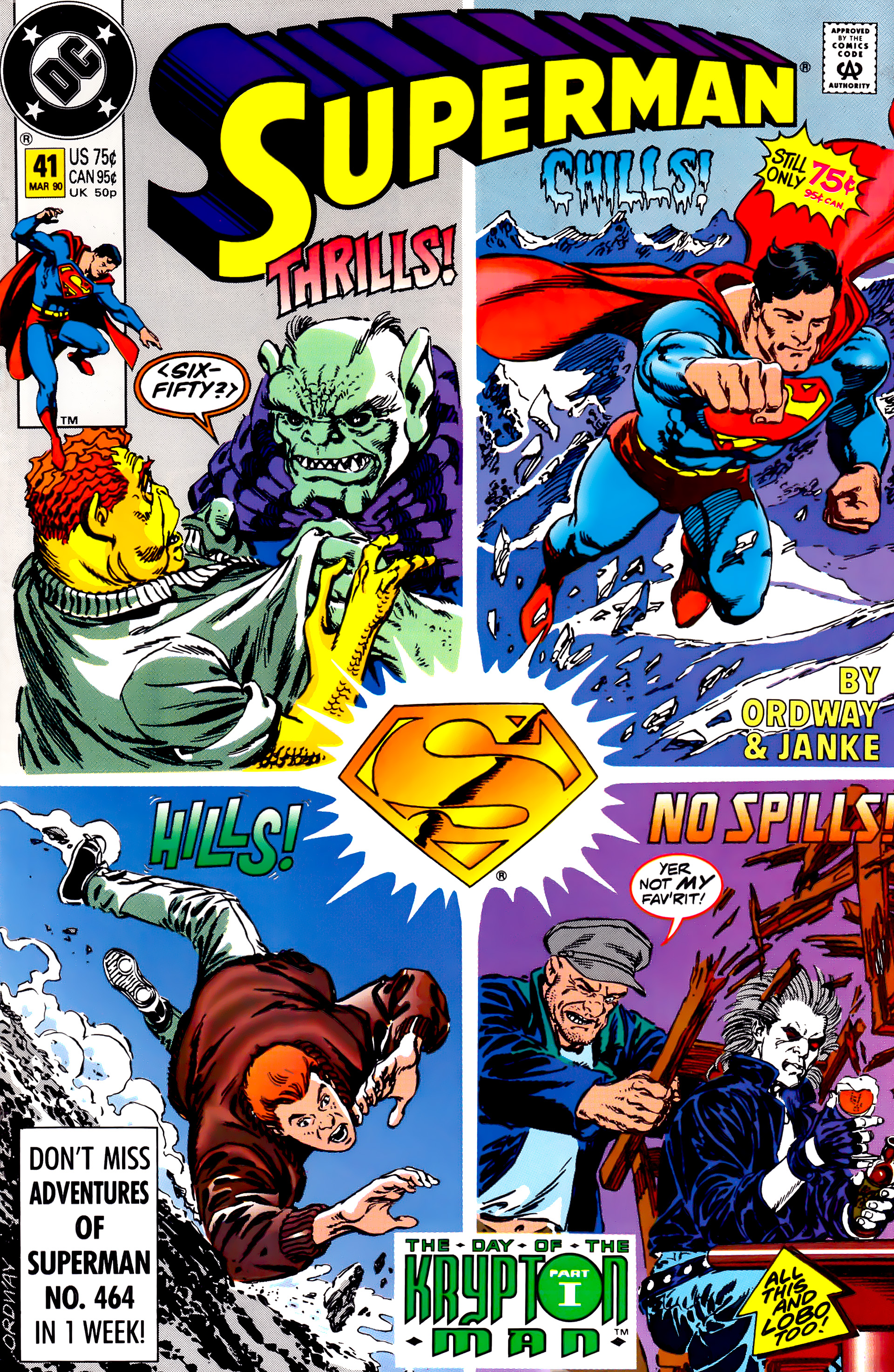 Read online Superman (1987) comic -  Issue #41 - 1