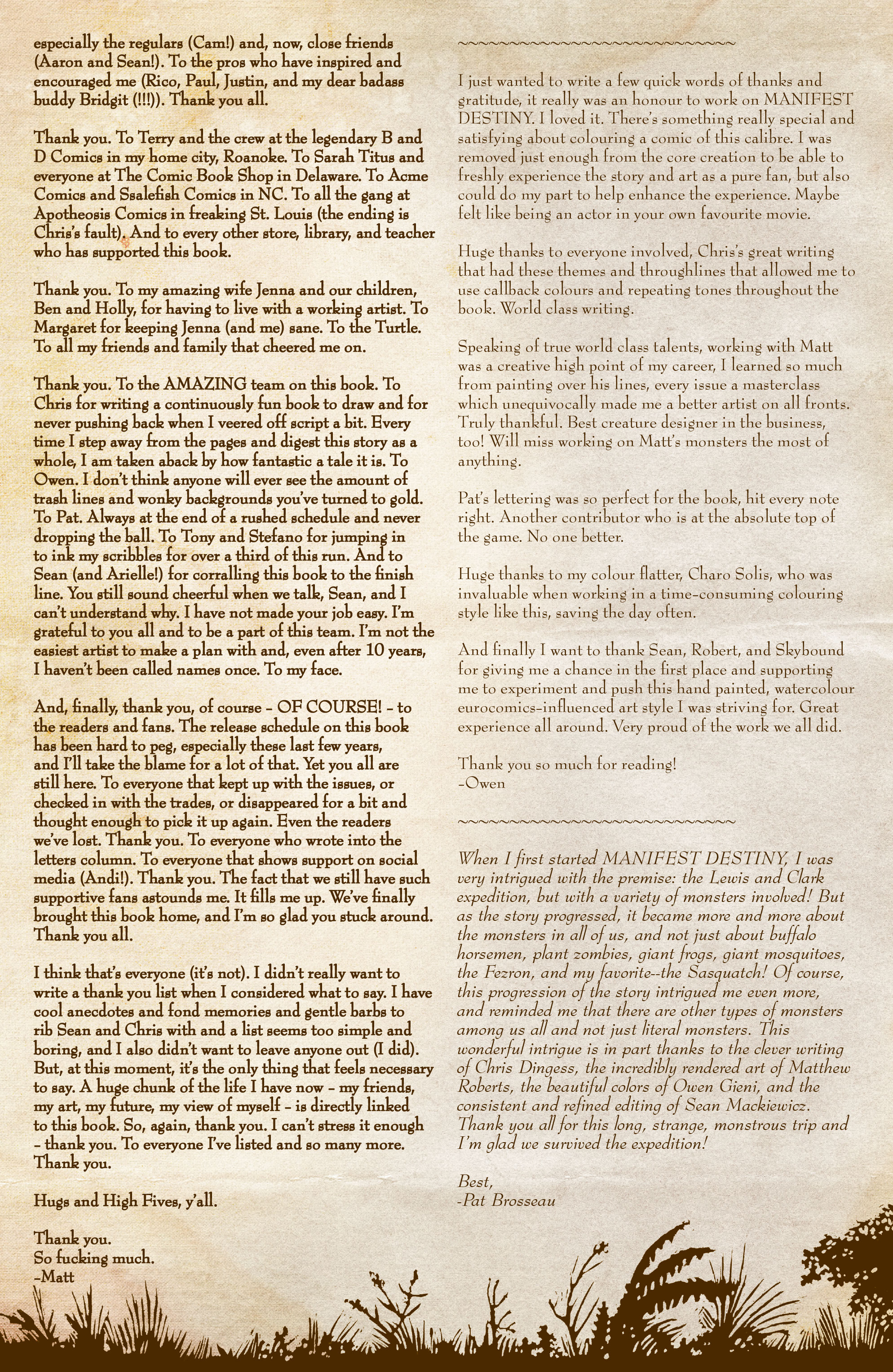 Read online Manifest Destiny comic -  Issue #48 - 26