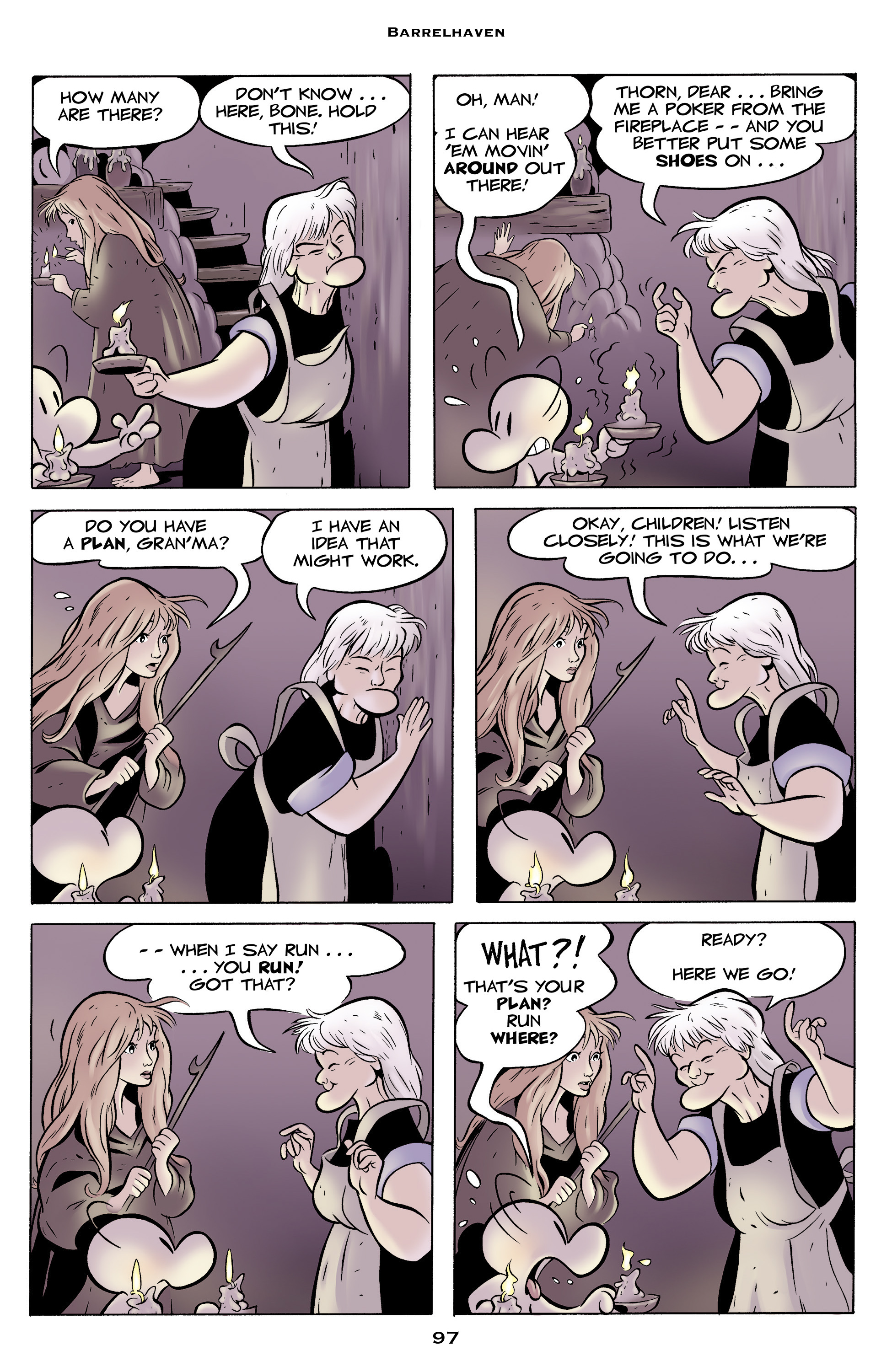 Read online Bone: Out From Boneville comic -  Issue # TPB - 97