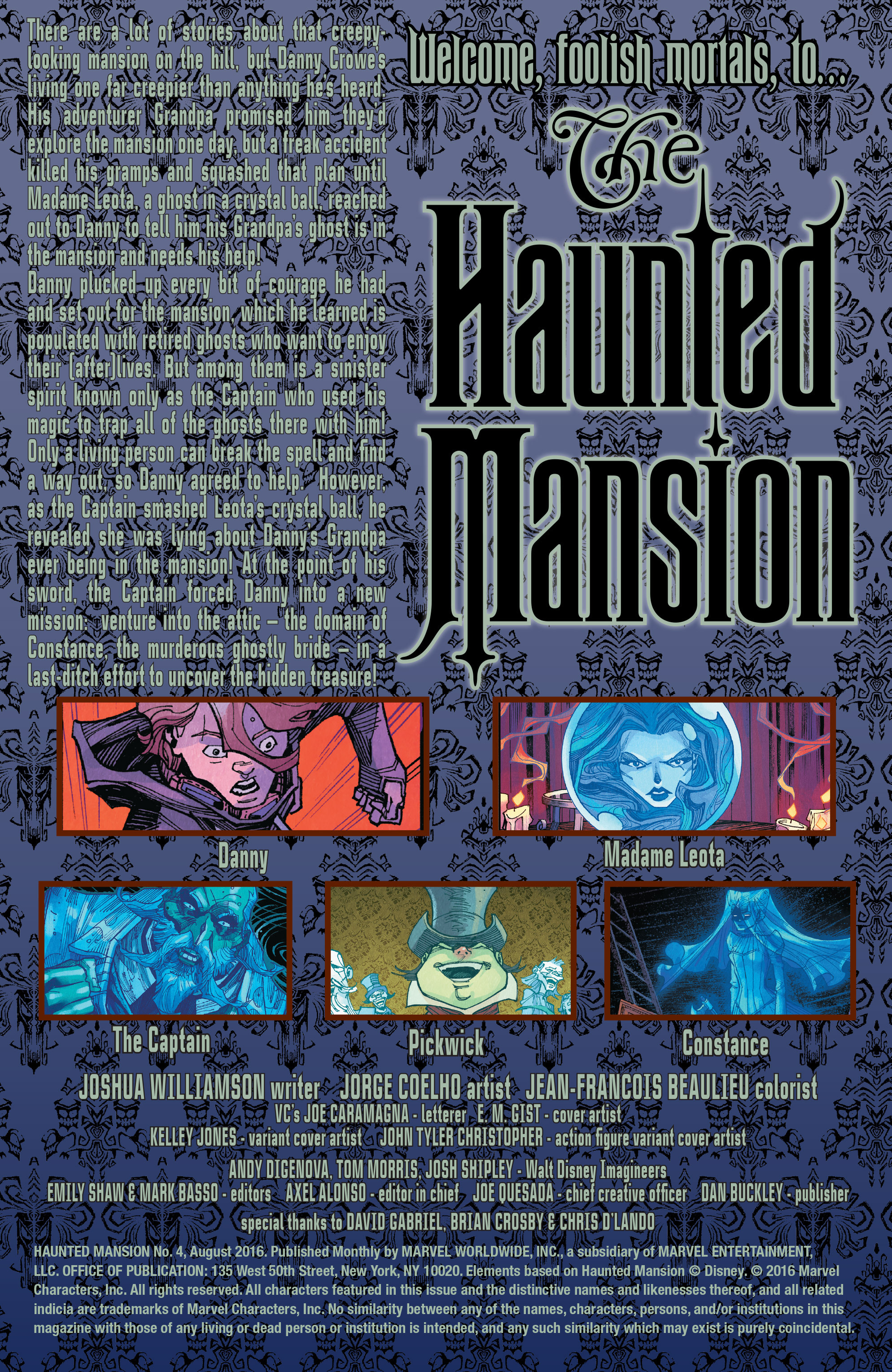 Read online Disney Kingdoms: Haunted Mansion comic -  Issue #4 - 5