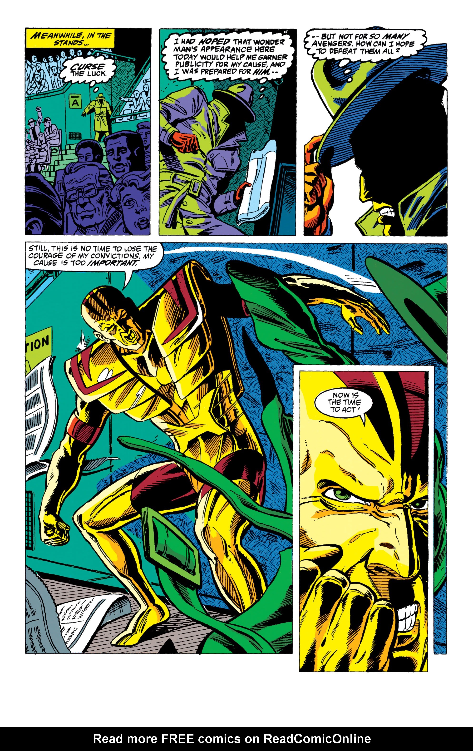 Read online Avengers West Coast Epic Collection: How The West Was Won comic -  Issue #Avengers West Coast Epic Collection Darker Than Scarlet (Part 4) - 49