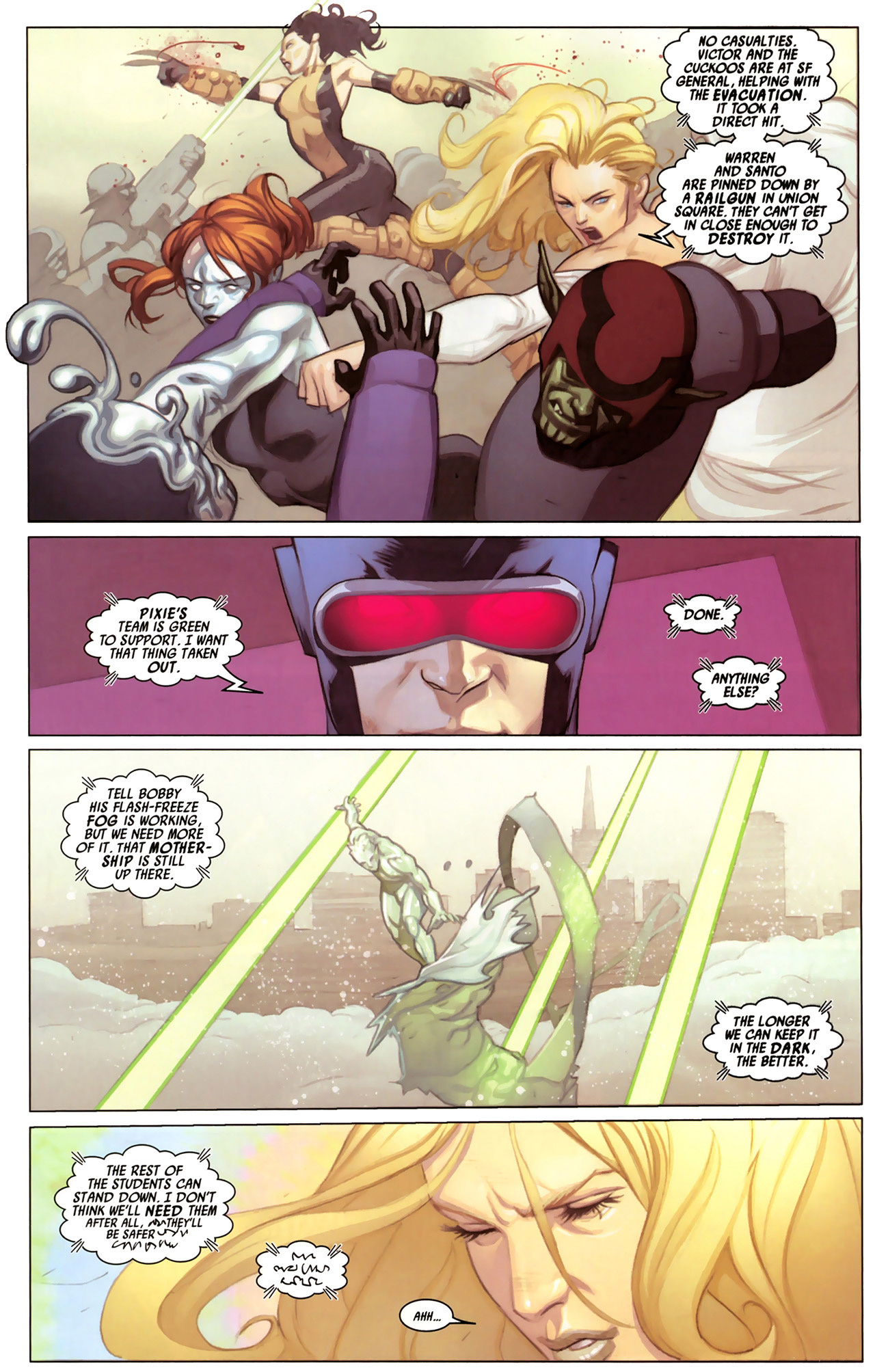 Read online Secret Invasion: X-Men comic -  Issue #1 - 17