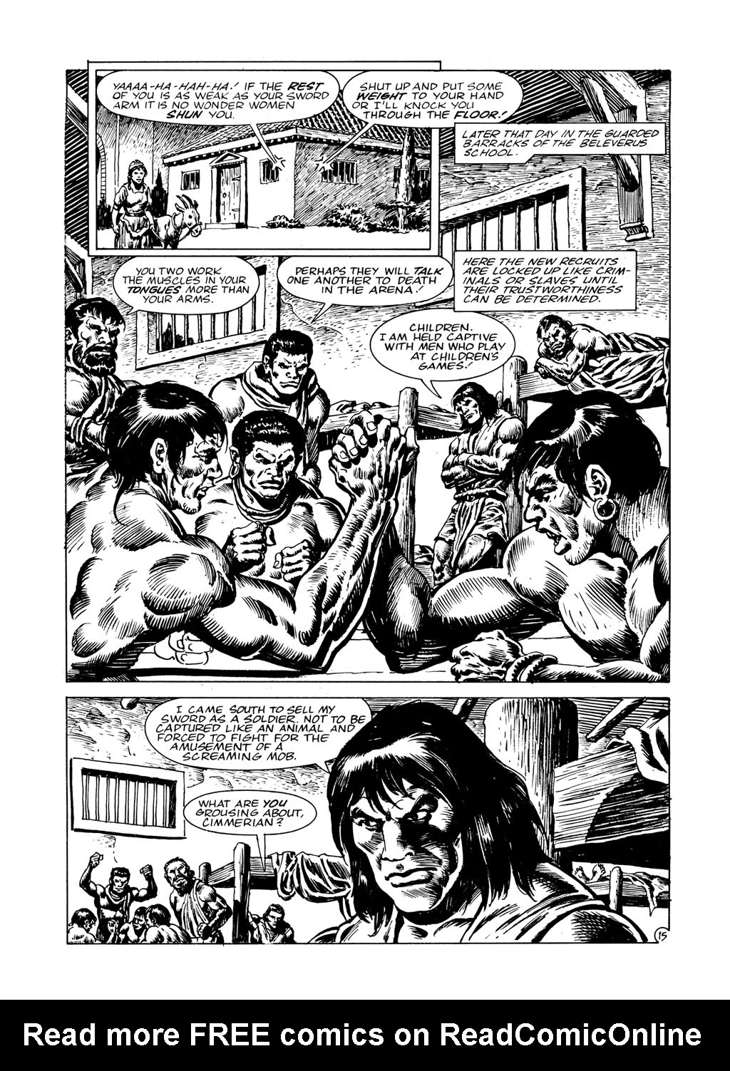 Read online The Savage Sword Of Conan comic -  Issue #146 - 20
