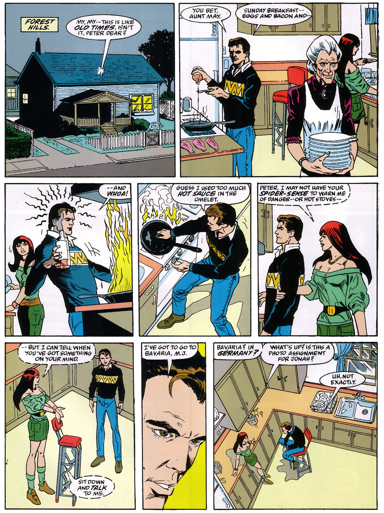 Read online Marvel Graphic Novel comic -  Issue #72 - Spiderman - Fear Itself - 30