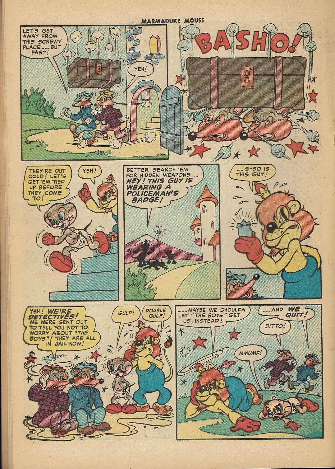 Read online Marmaduke Mouse comic -  Issue #58 - 18
