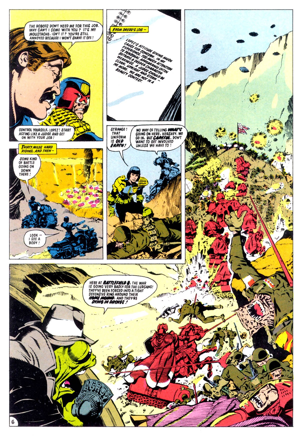 Read online Judge Dredd: The Judge Child Quest comic -  Issue #3 - 9