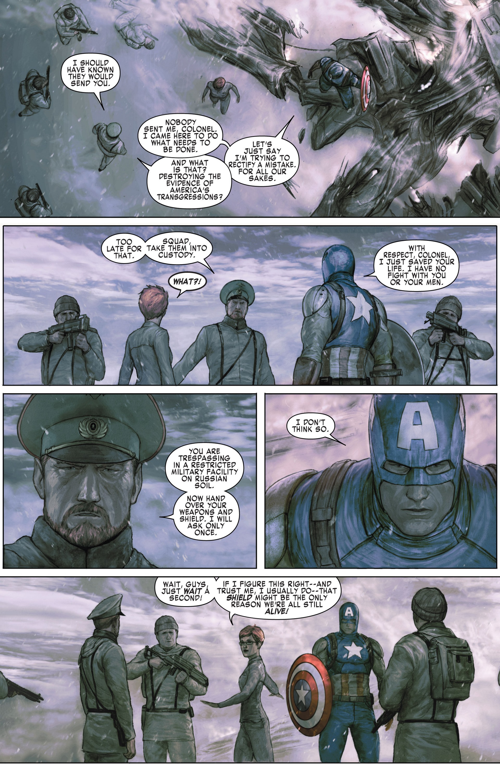 Read online Captain America: Living Legend comic -  Issue #3 - 18