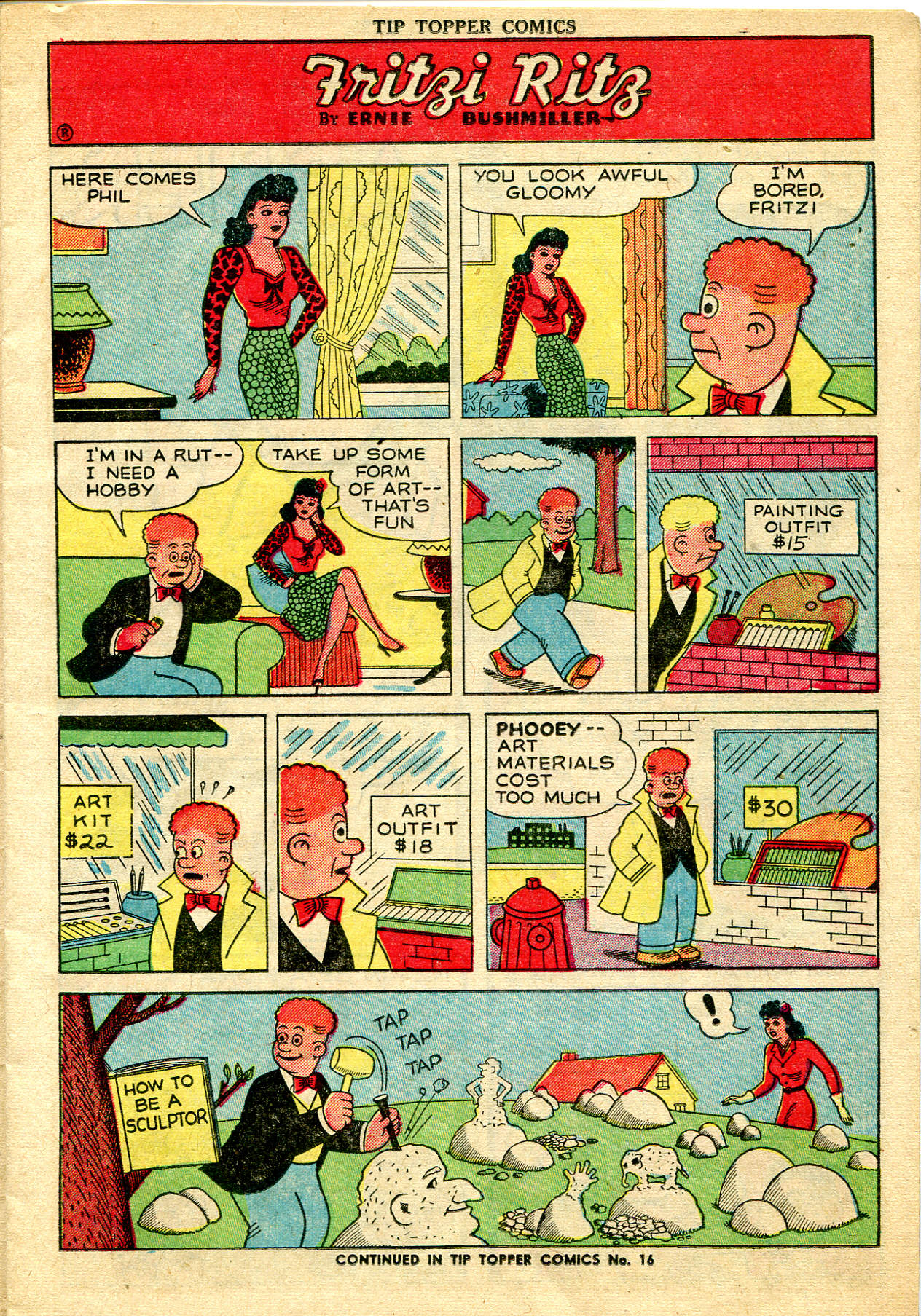 Read online Tip Topper Comics comic -  Issue #15 - 11